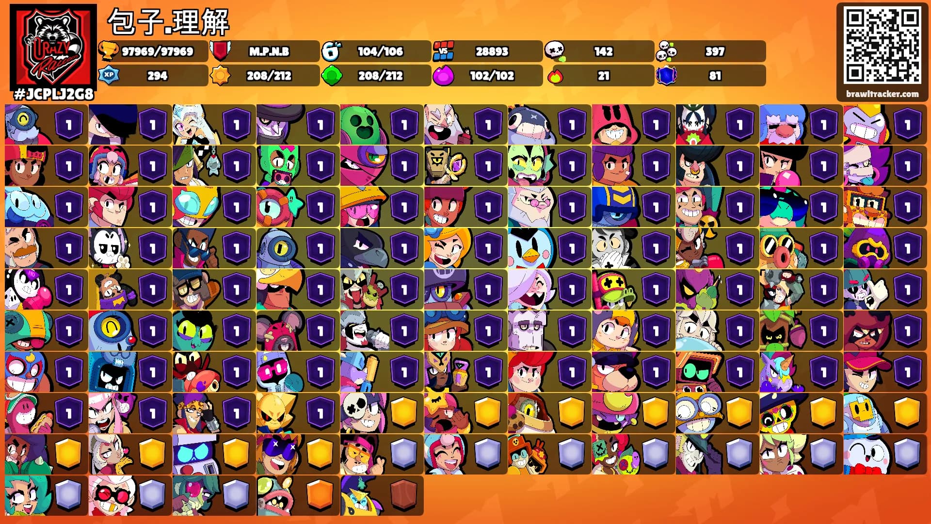 包子.理解's Ranks