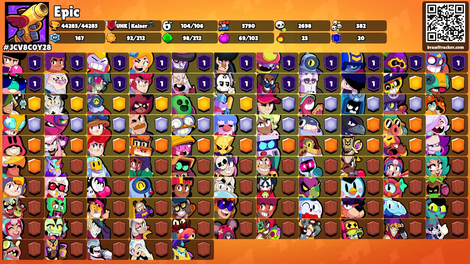 Epic's Ranks
