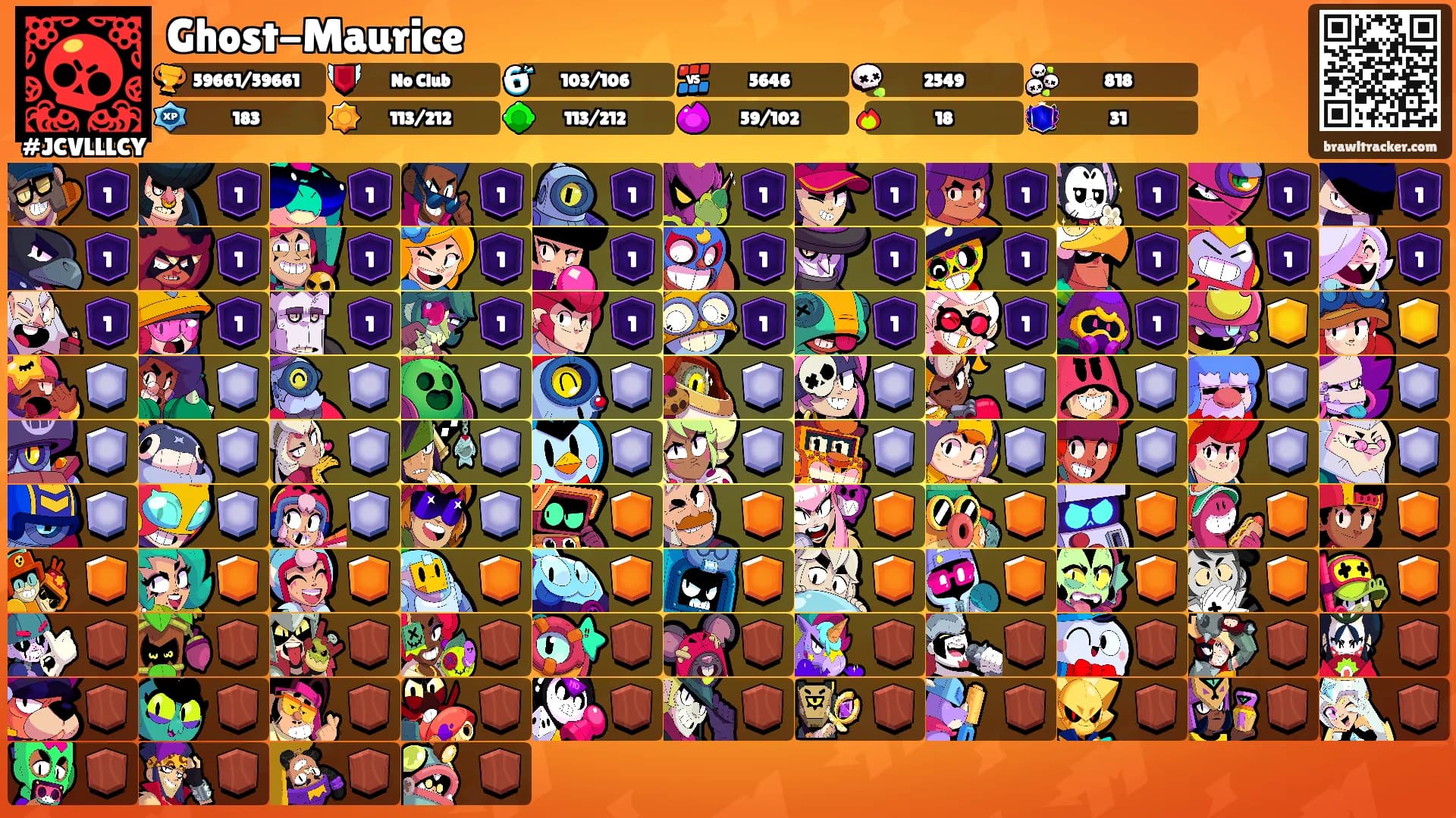 Ghost-Maurice's Ranks