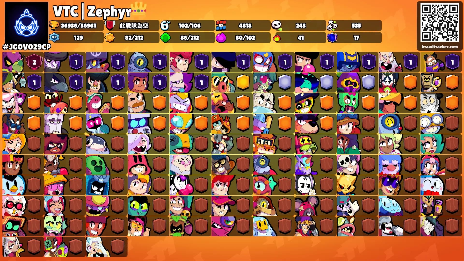 VTC|Zephyr👑's Ranks