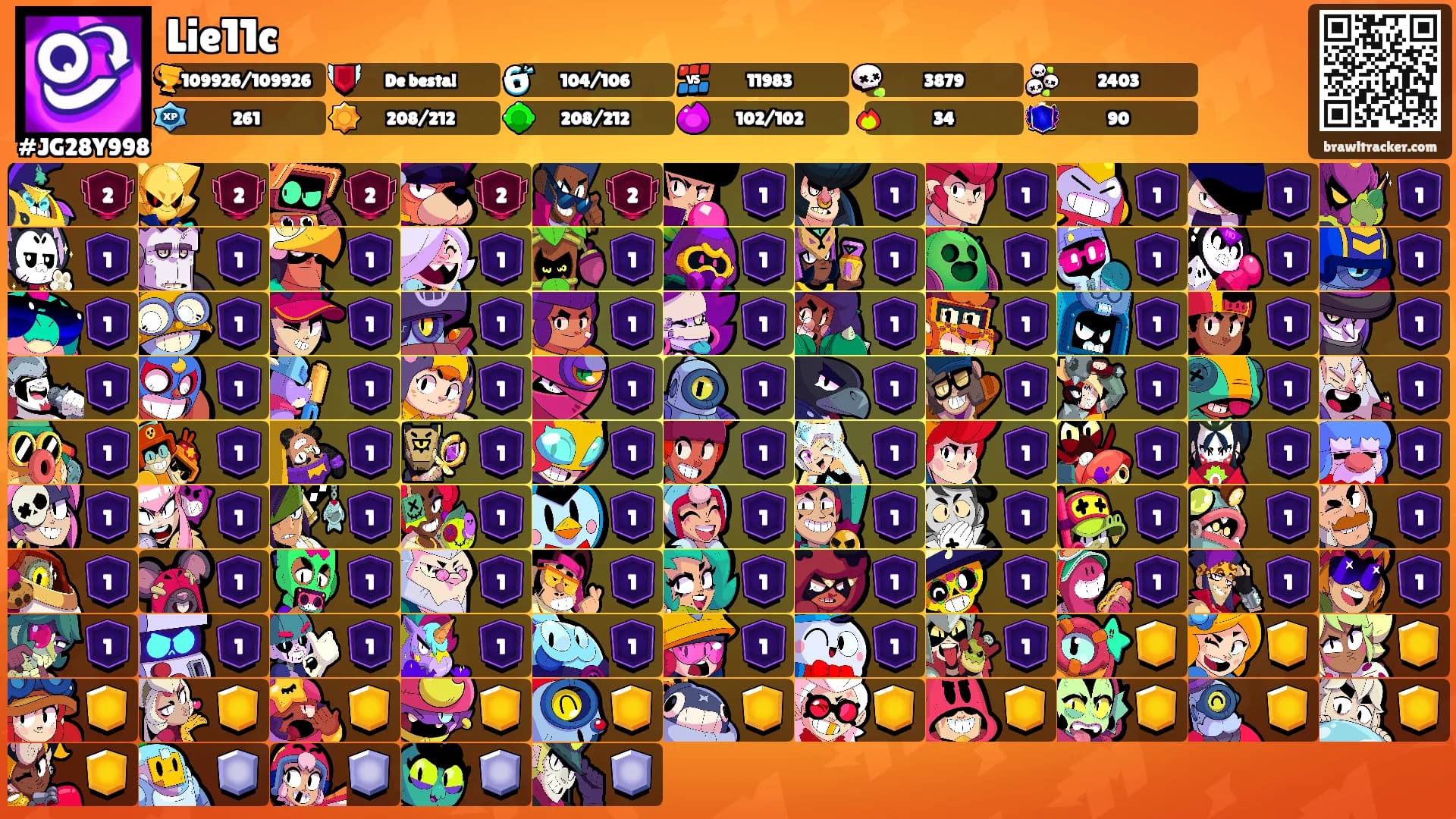 Lie11c's Ranks