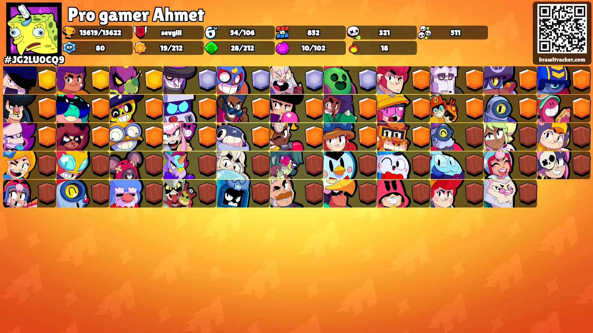 Pro gamer Ahmet's Ranks