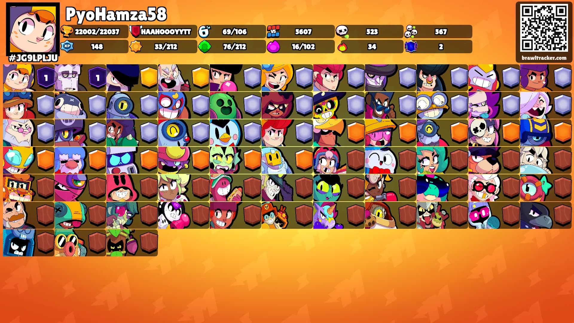PyoHamza58's Ranks