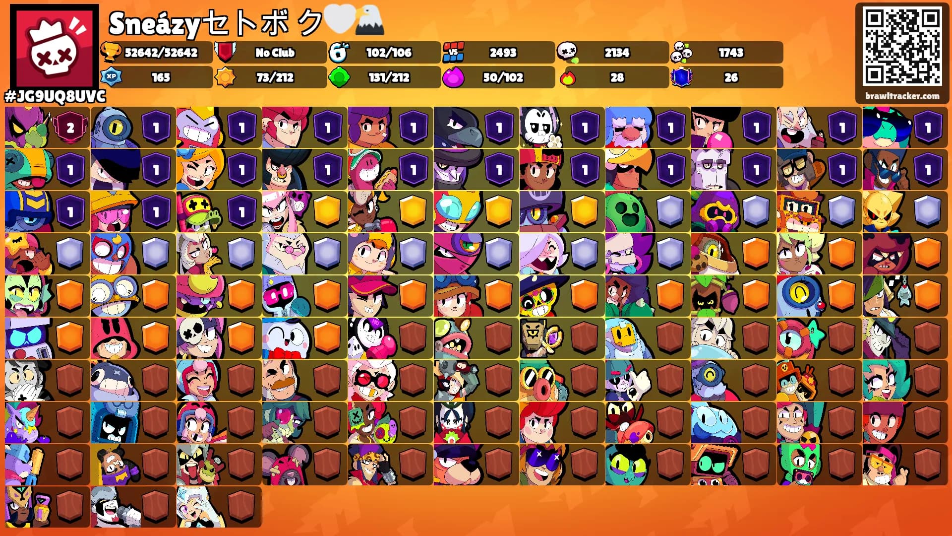 Sneázyセトボ ク🤍🦅's Ranks
