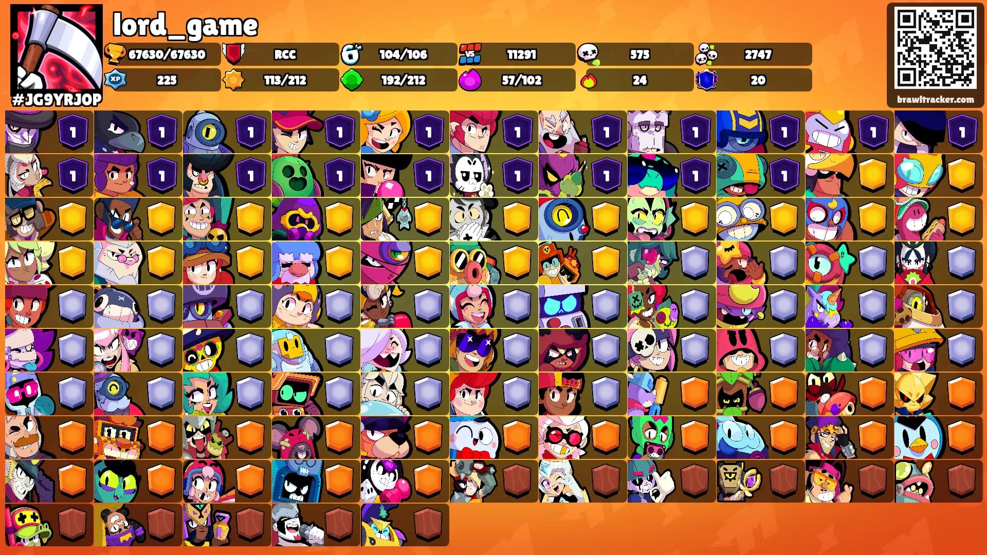 lord_game's Ranks