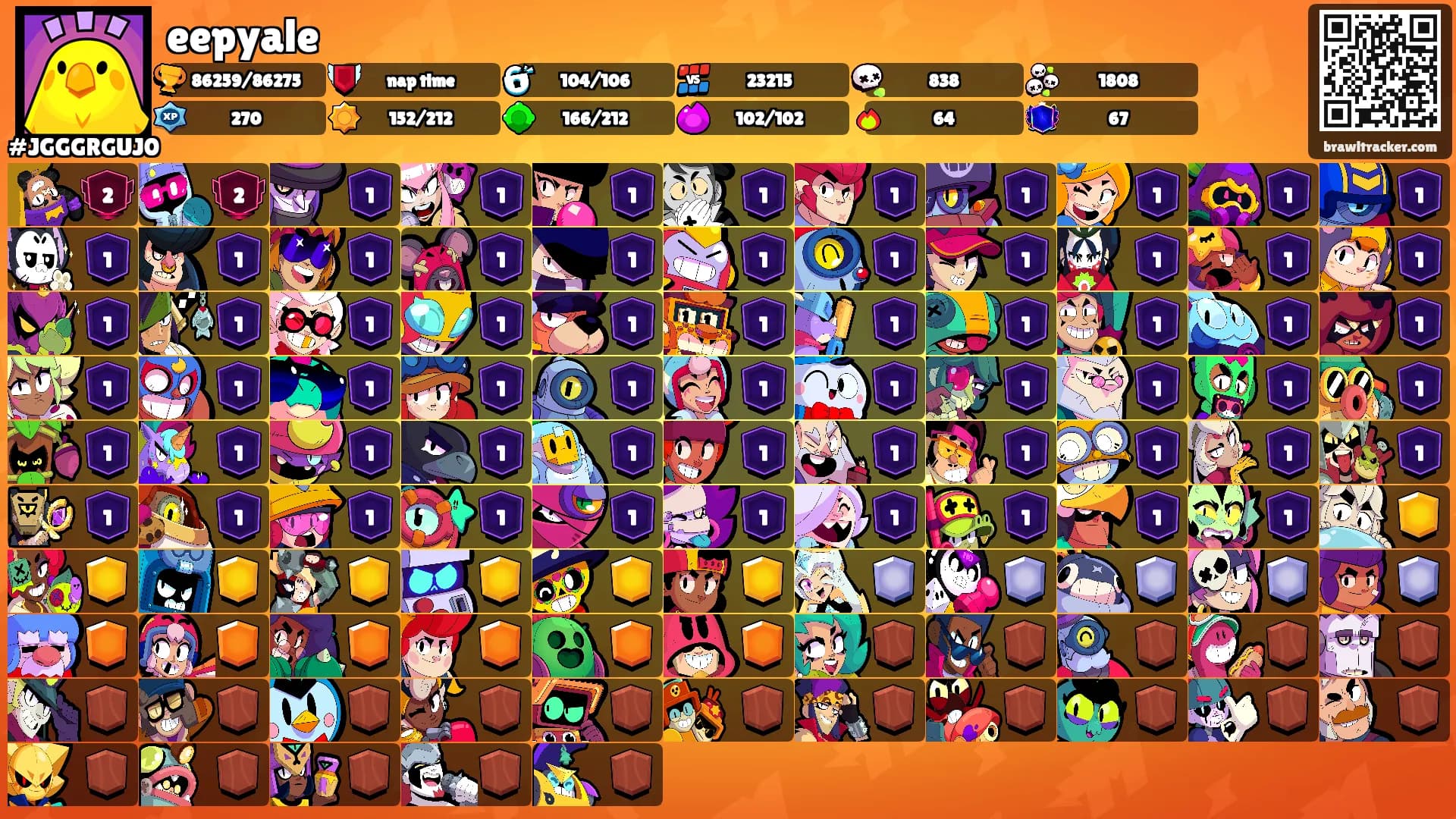 eepyale's Ranks