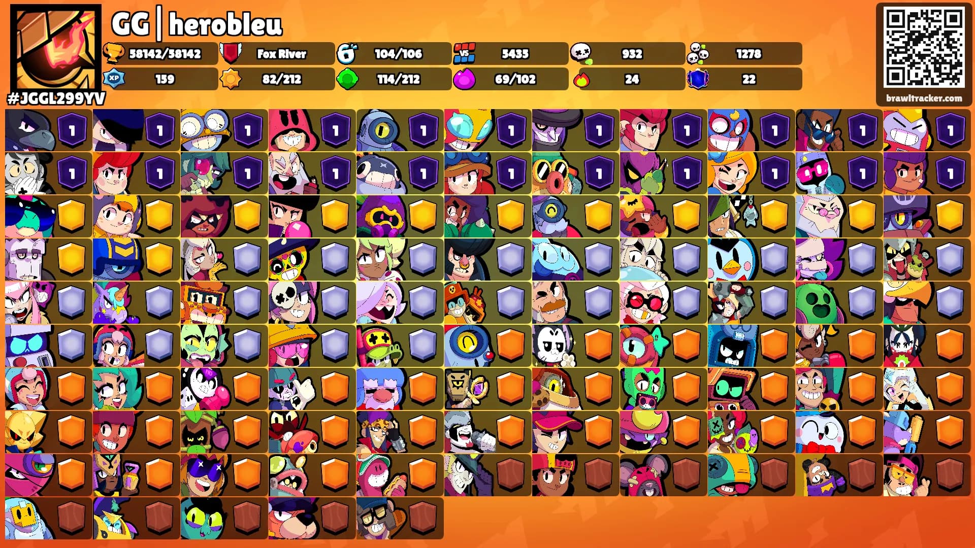 GG|herobleu's Ranks