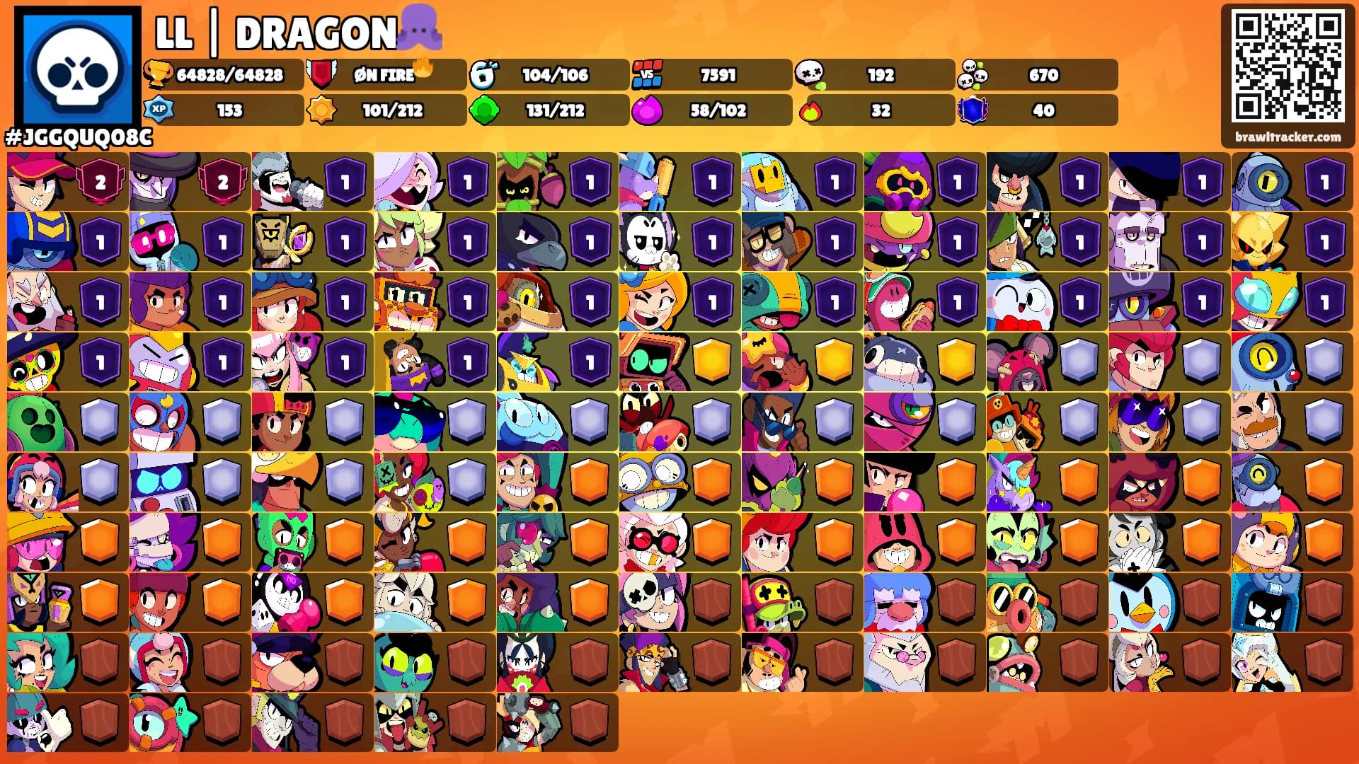 LL | DRAGON🐙's Ranks