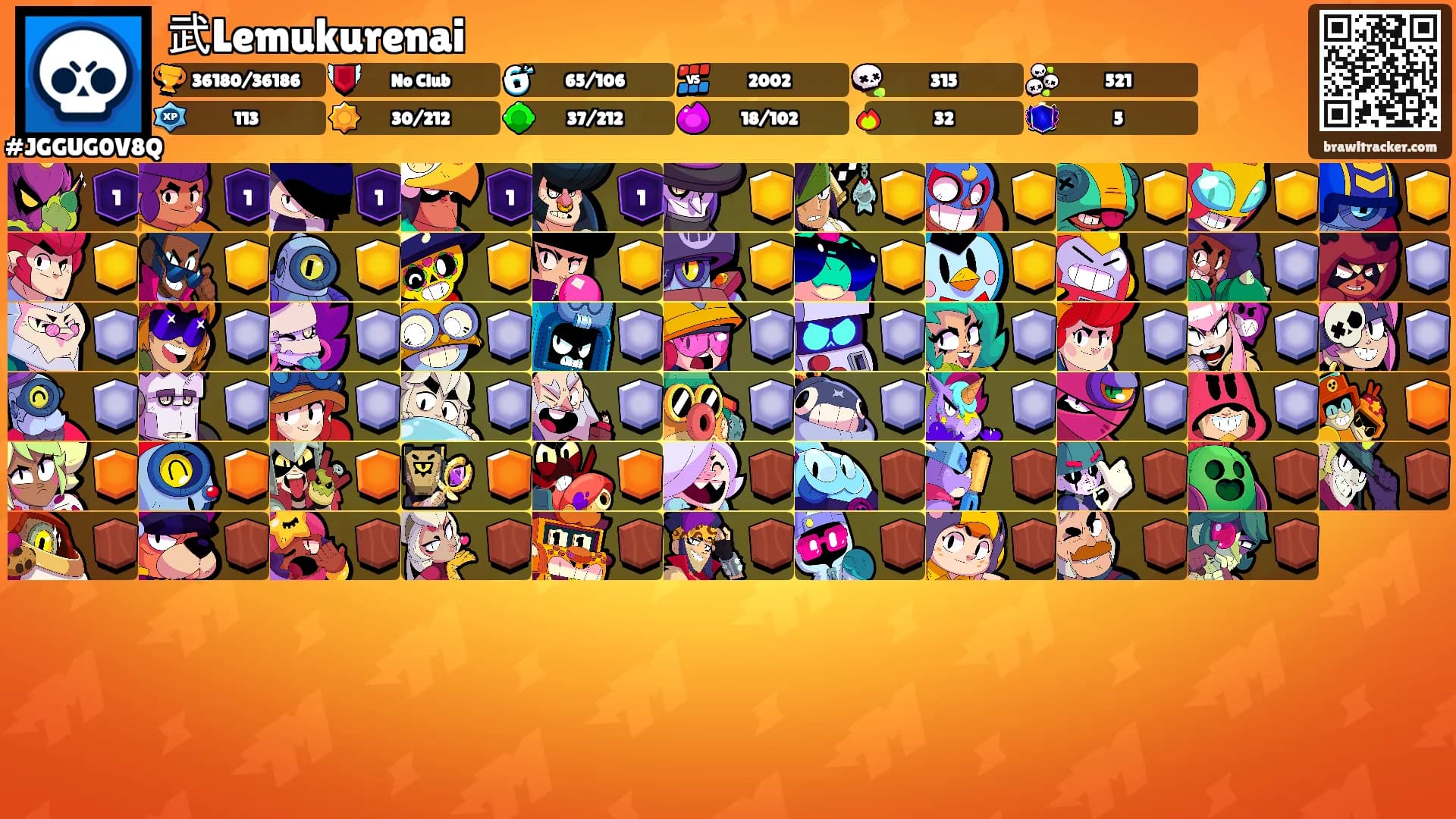 武Lemukurenai's Ranks