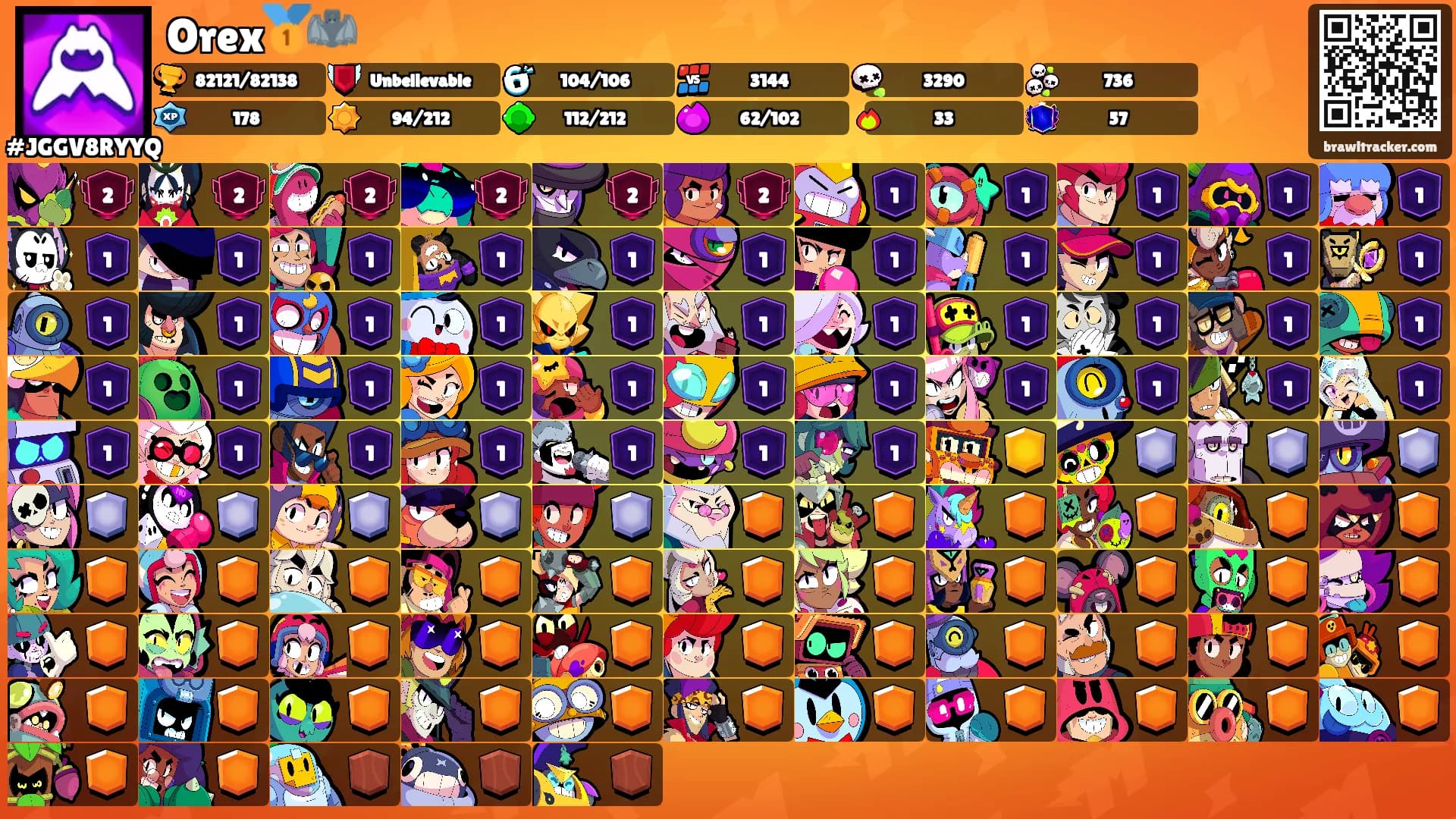 Orex🥇🦇's Ranks