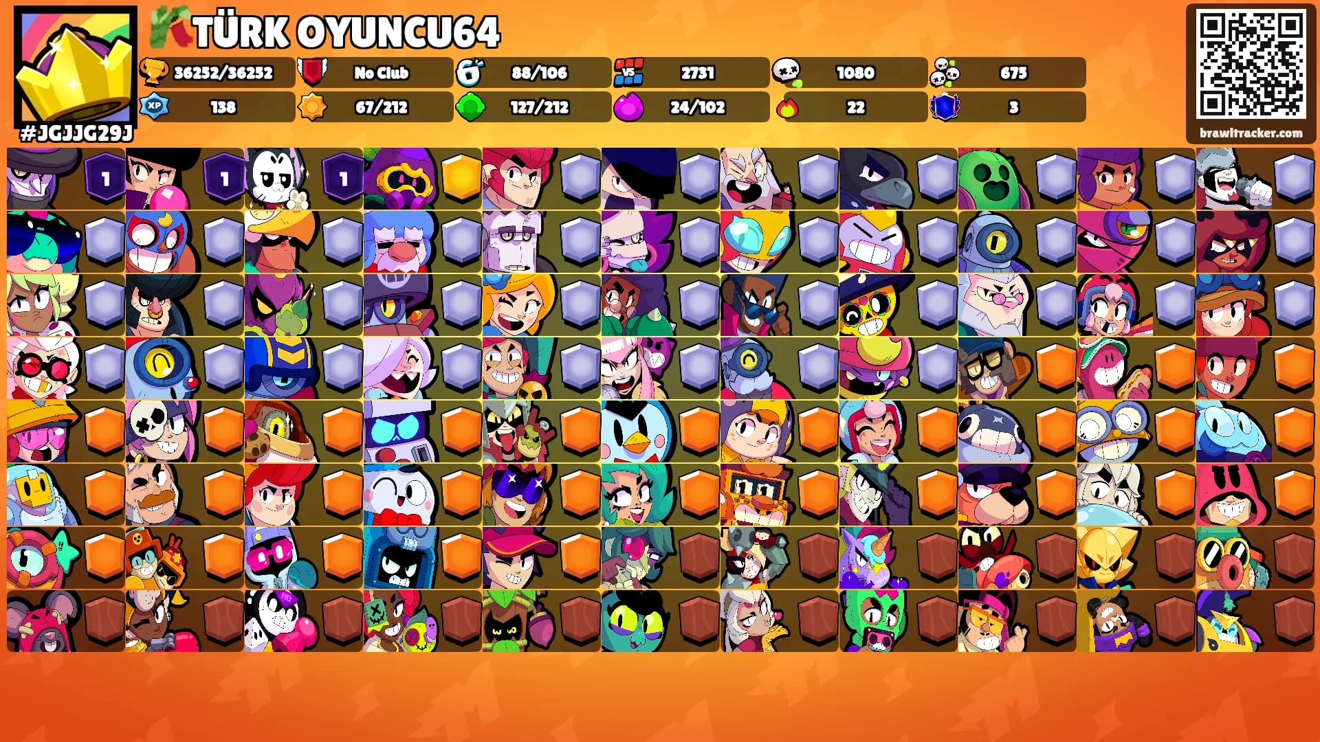 🎋TÜRK OYUNCU64's Ranks