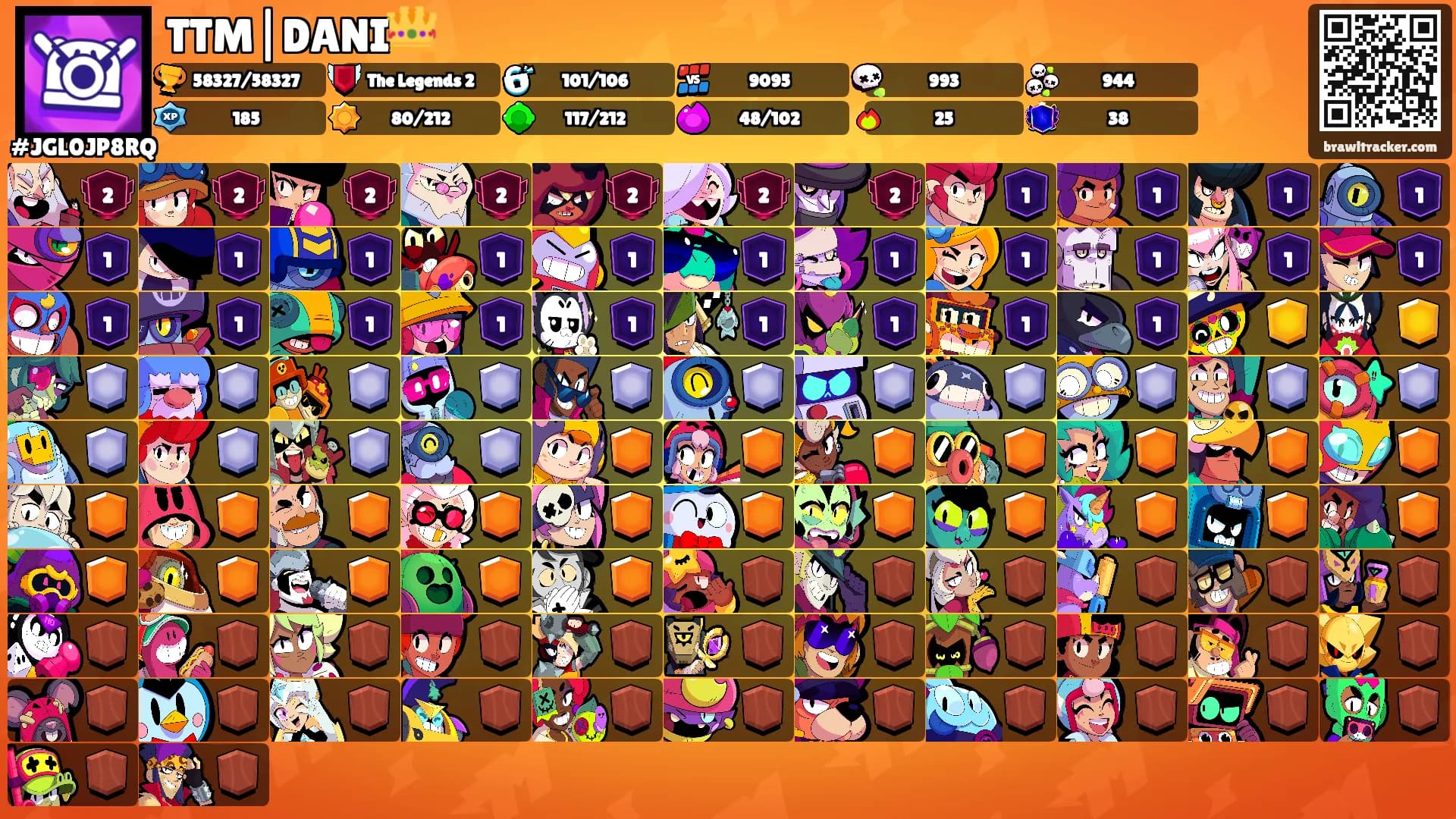 TTM|DANI👑's Ranks