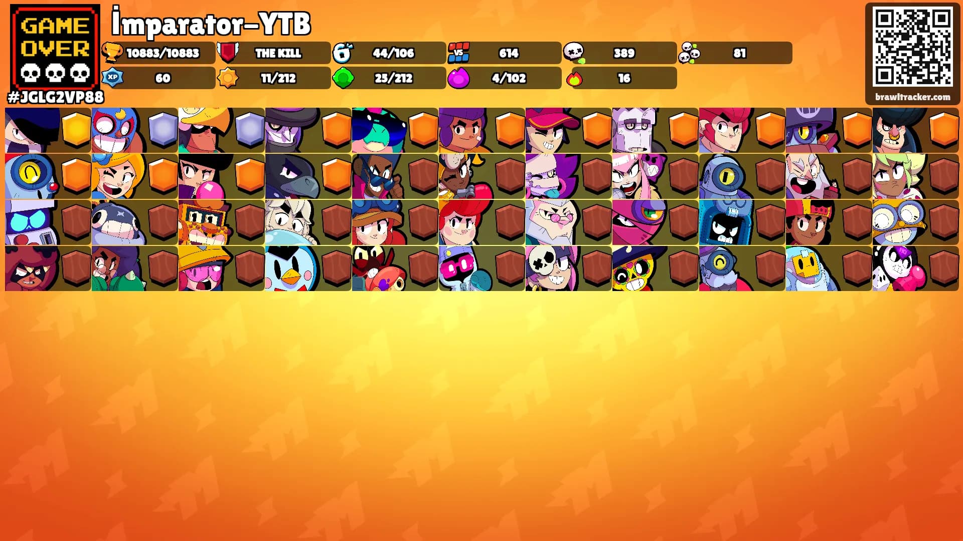 İmparator-YTB's Ranks