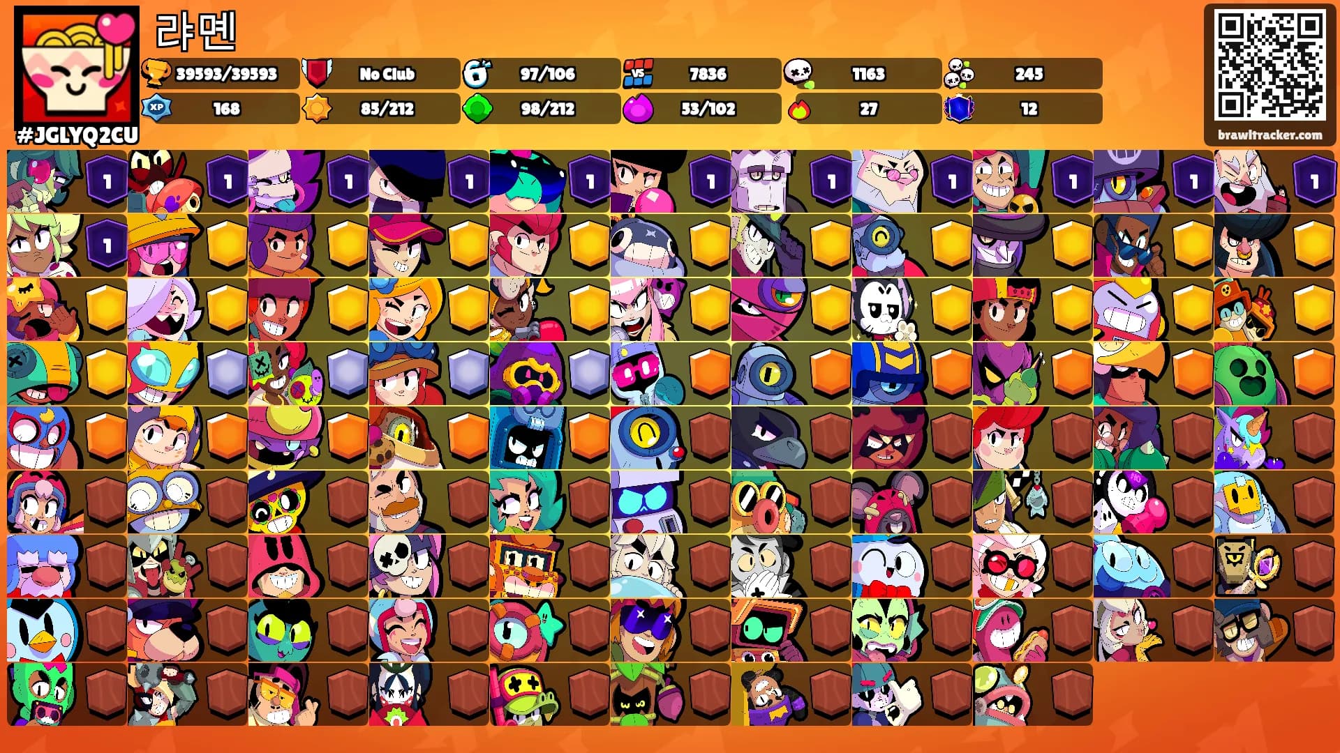 랴몐's Ranks