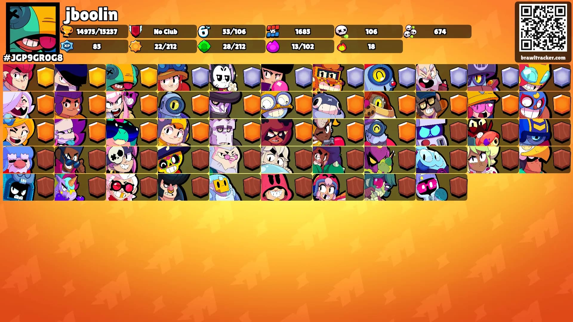 jboolin's Ranks