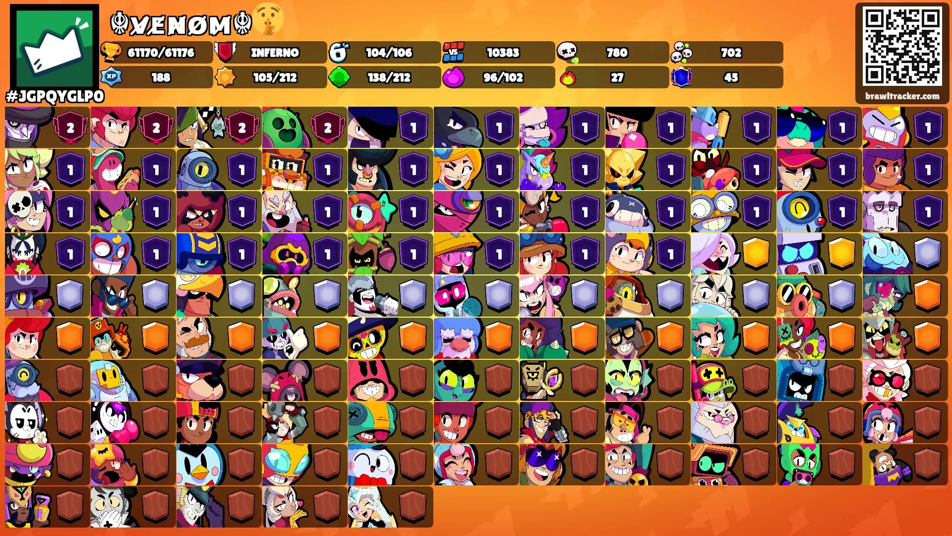 ☬ᴠ̷ᴇ̷ɴ̷ᴏ̷ᴍ̷☬🤫's Ranks