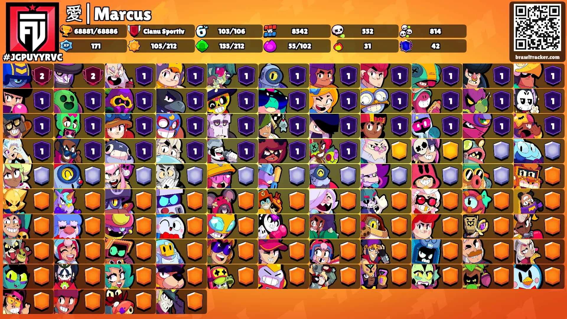 愛|Marcus⚡️'s Ranks