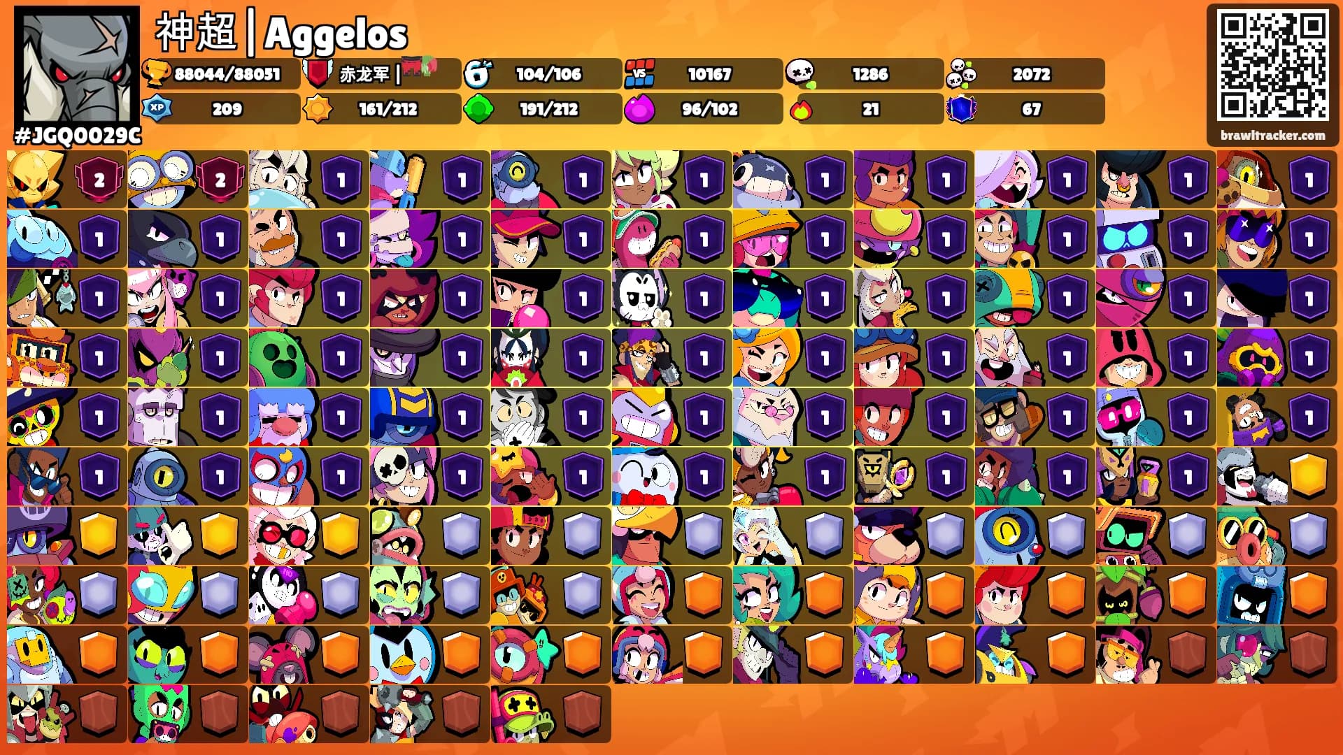 神超|Aggelos's Ranks