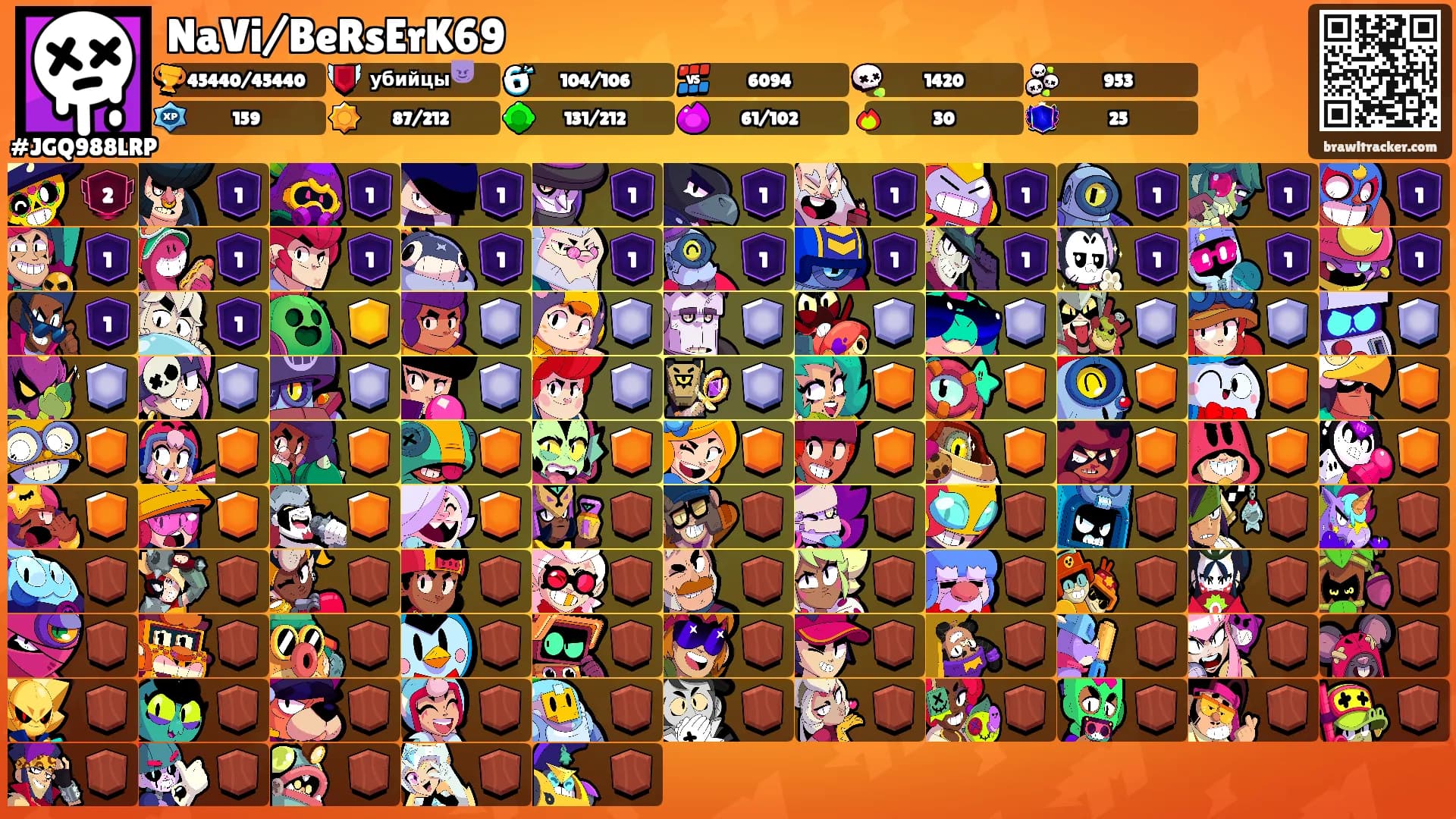 NaVi/BeRsErK69's Ranks