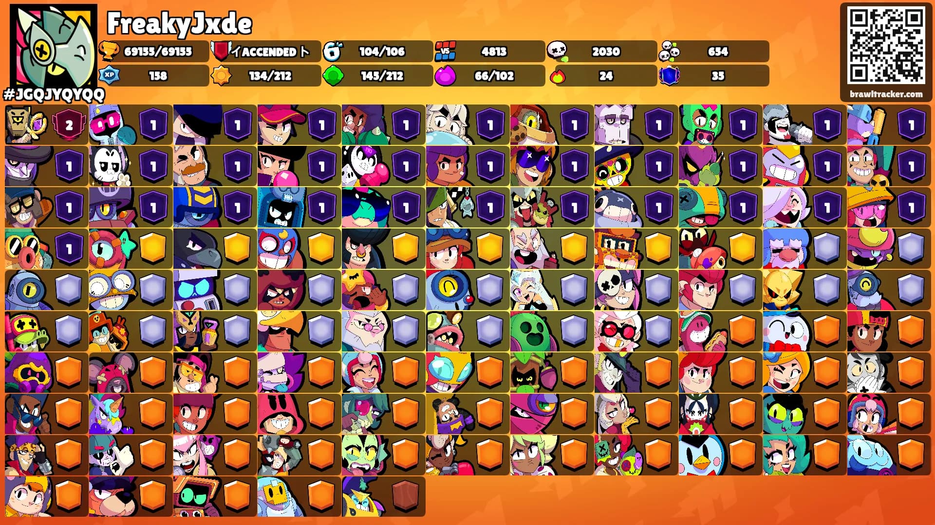 FreakyJxde's Ranks