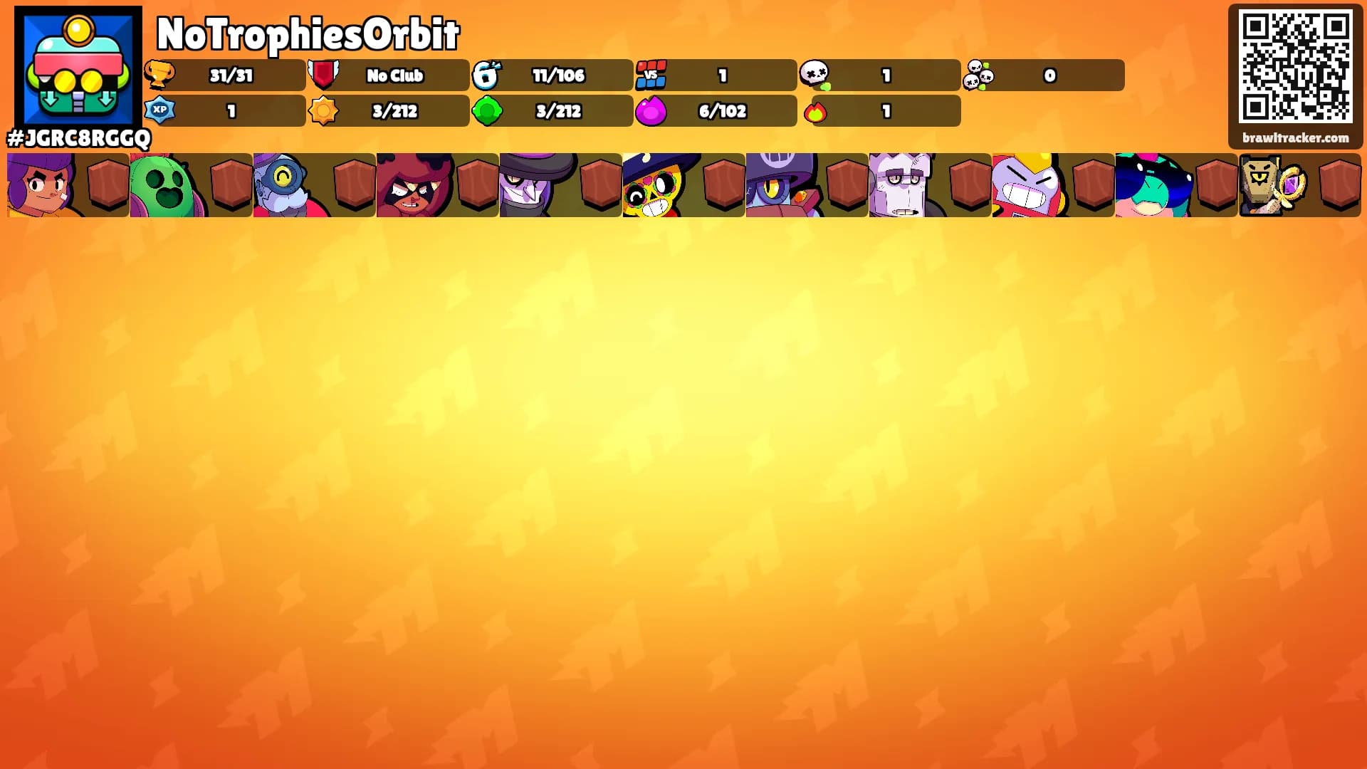 NoTrophiesOrbit's Ranks