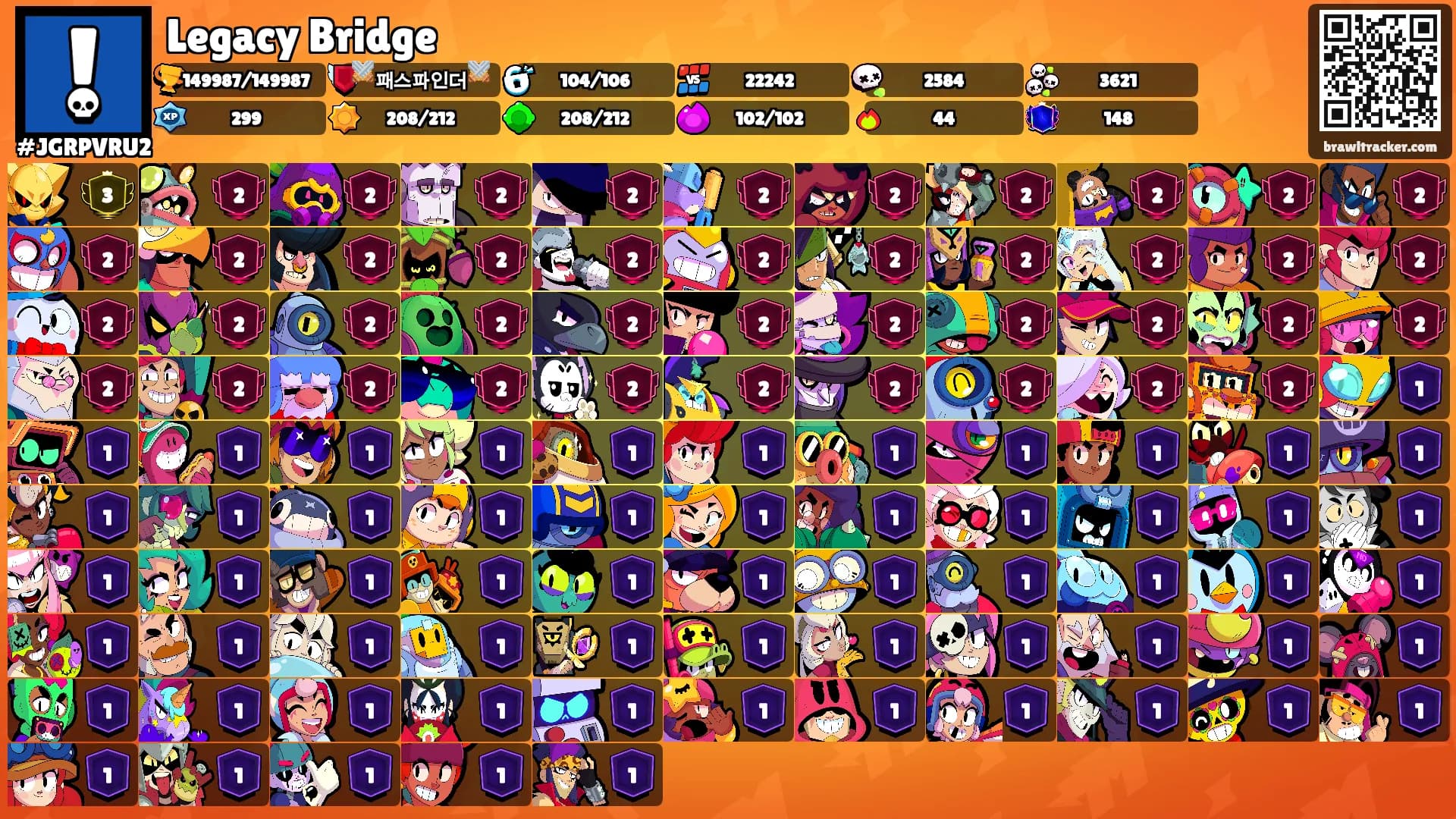 Legacy Bridge's Ranks