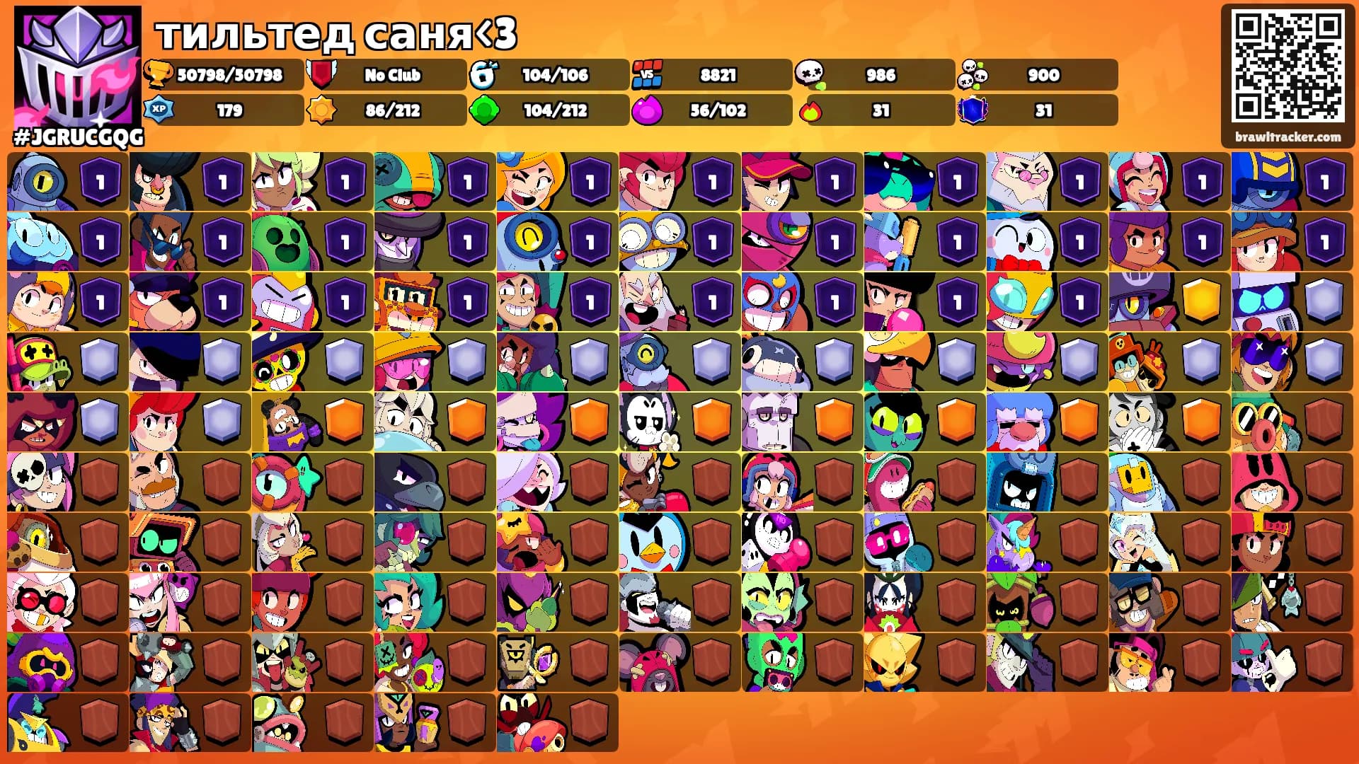 тильтед саня<3's Ranks