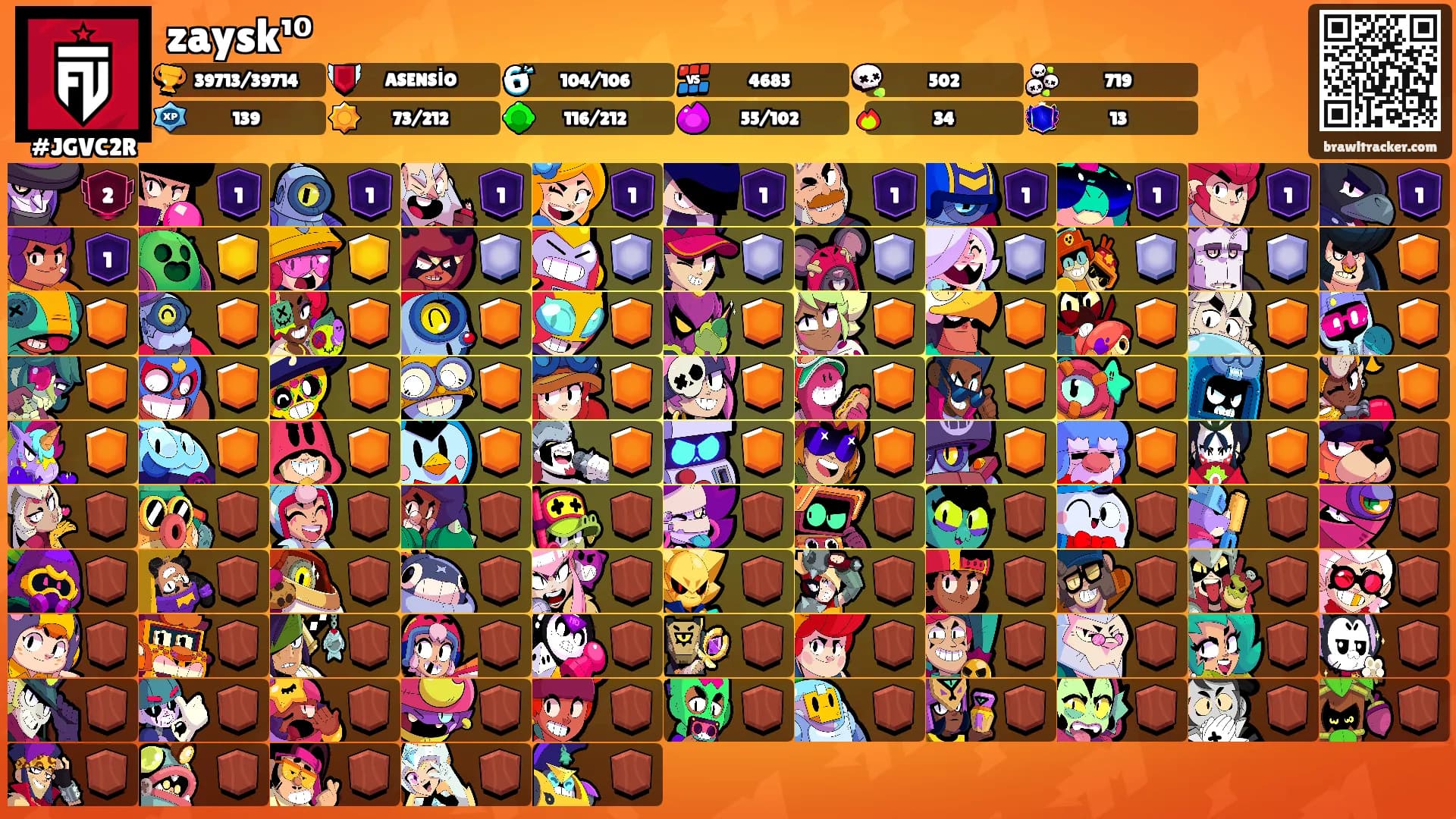 zaysk¹⁰'s Ranks