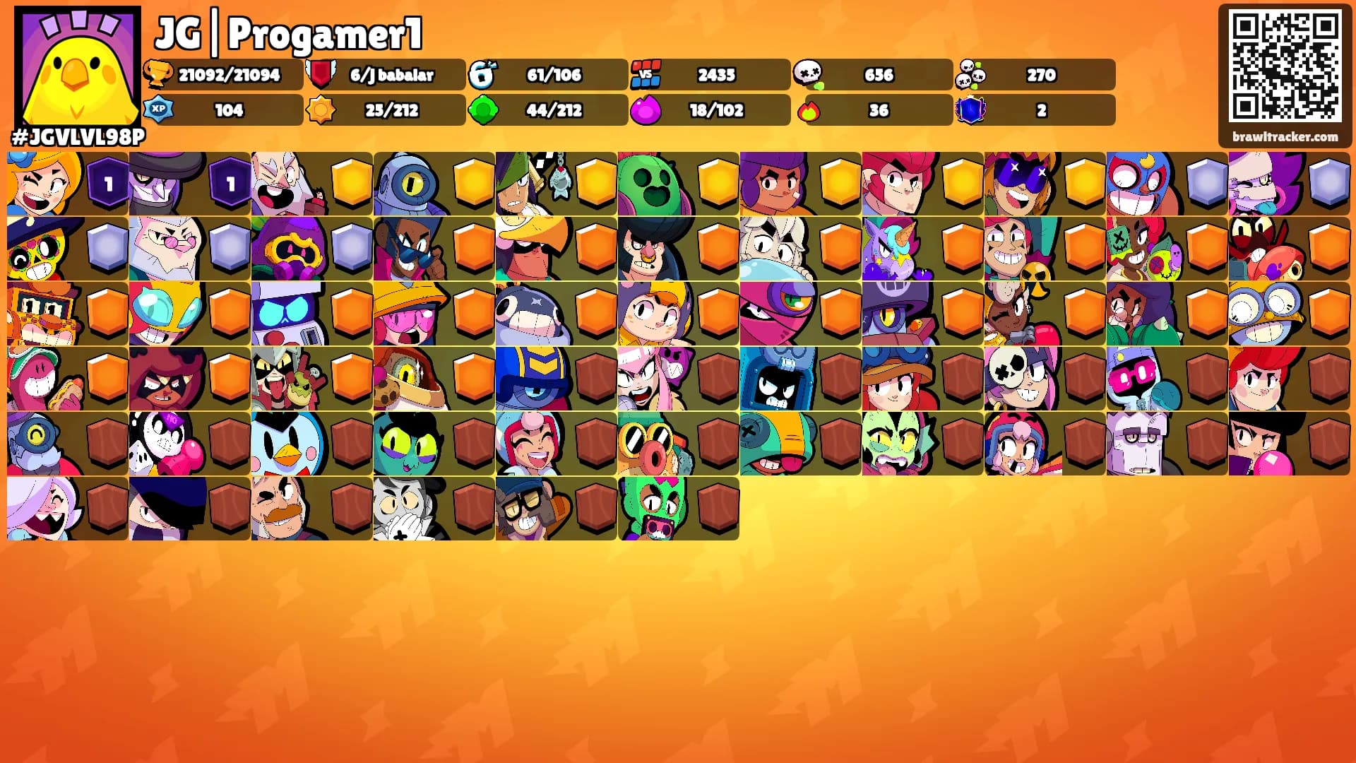 JG|Progamer1's Ranks