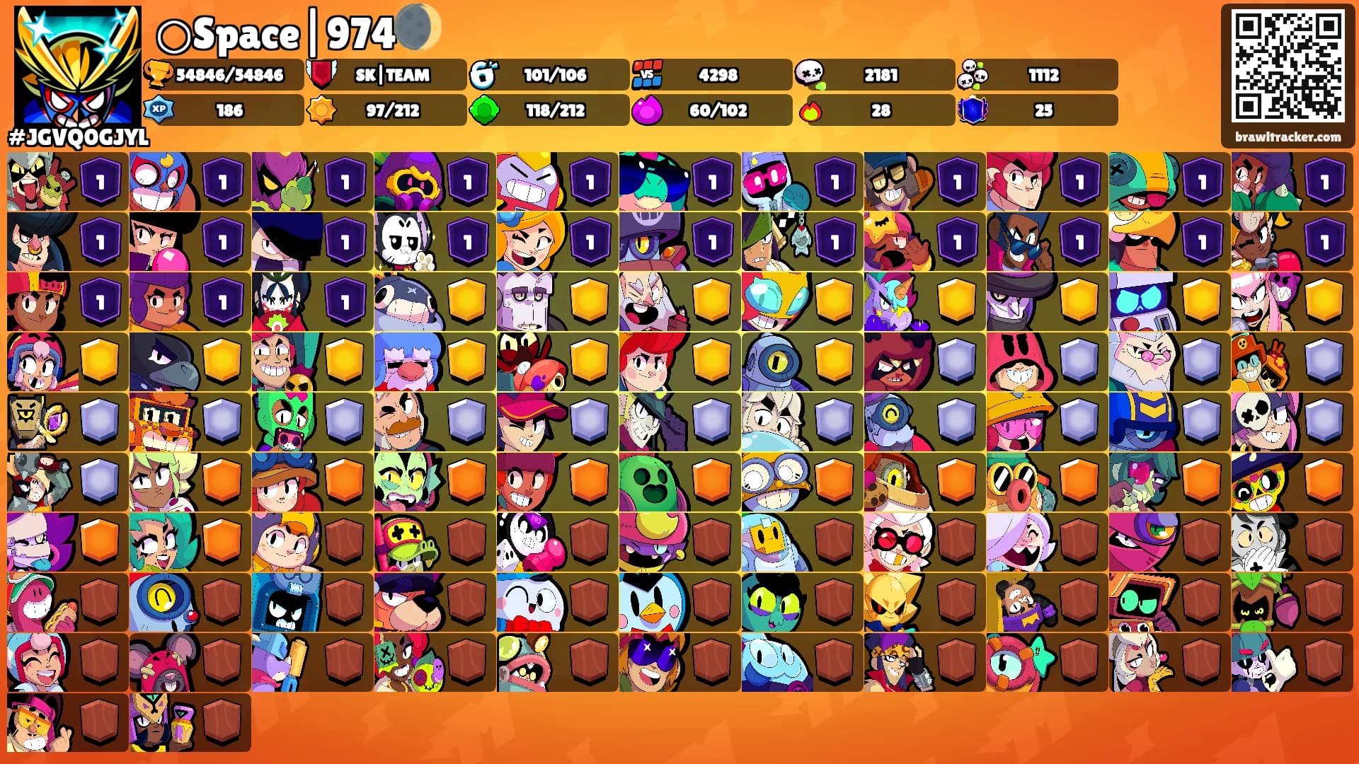 ○Space|974🌒's Ranks