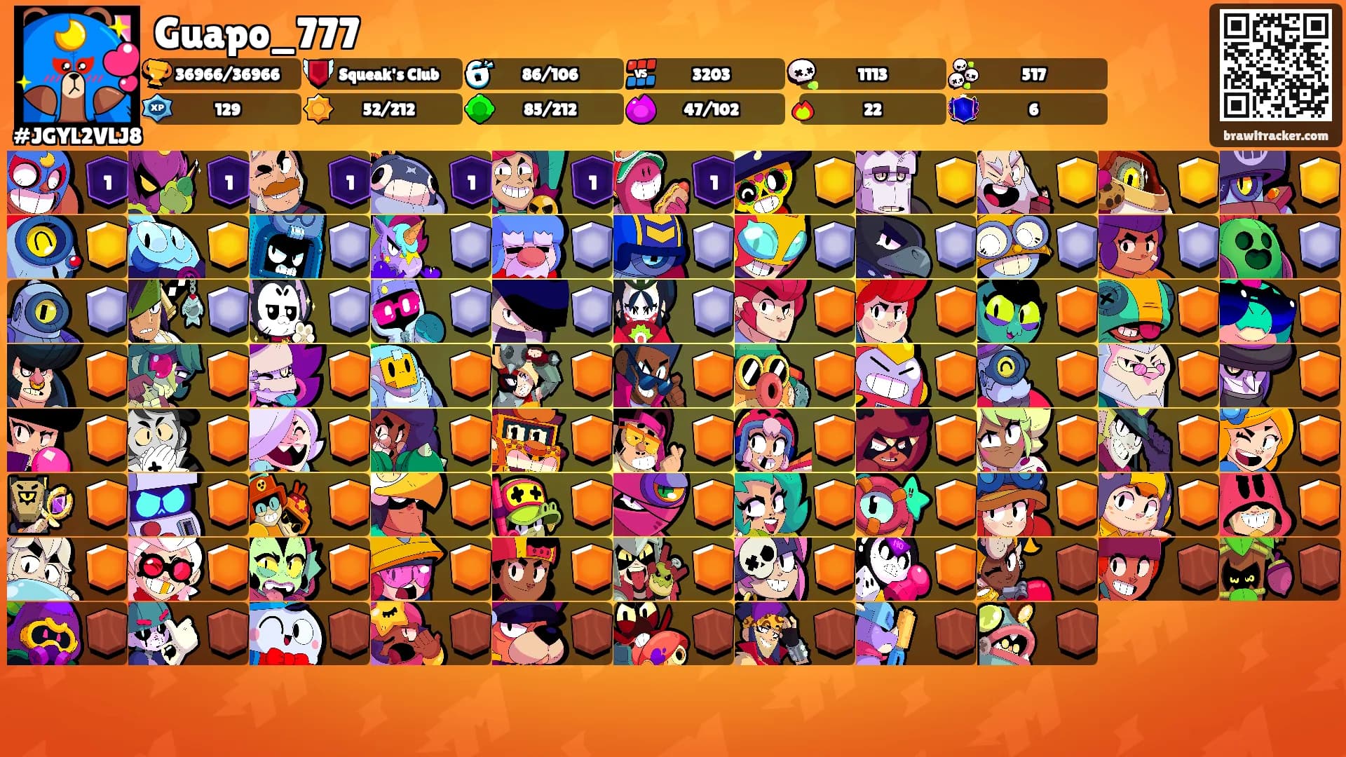 Guapo_777's Ranks