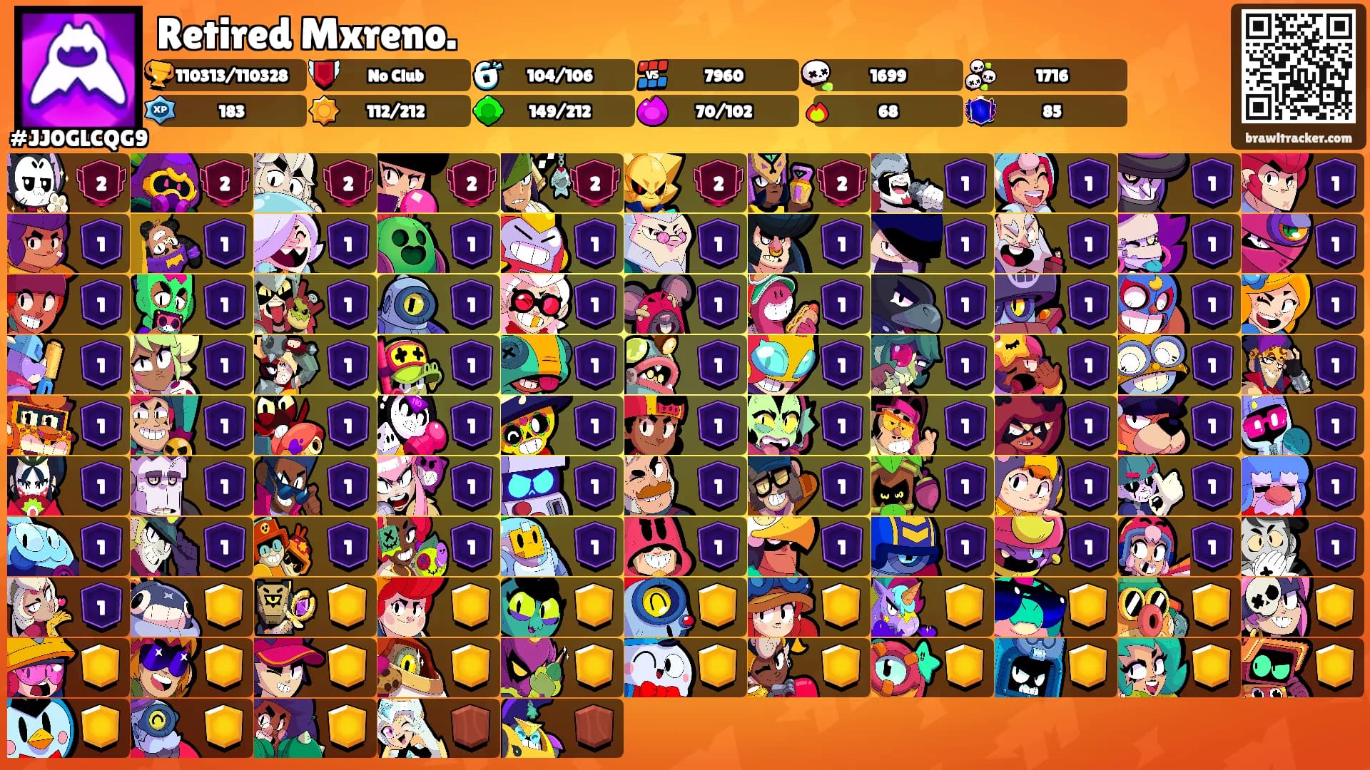Retired Mxreno.'s Ranks