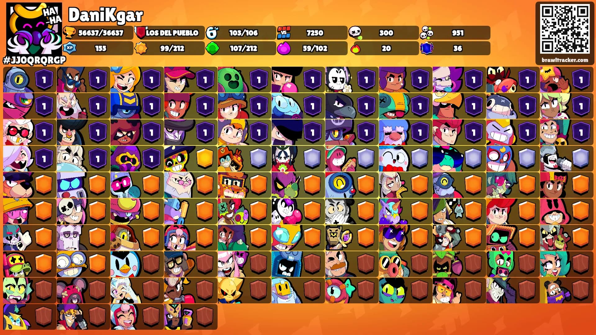 DaniKgar's Ranks