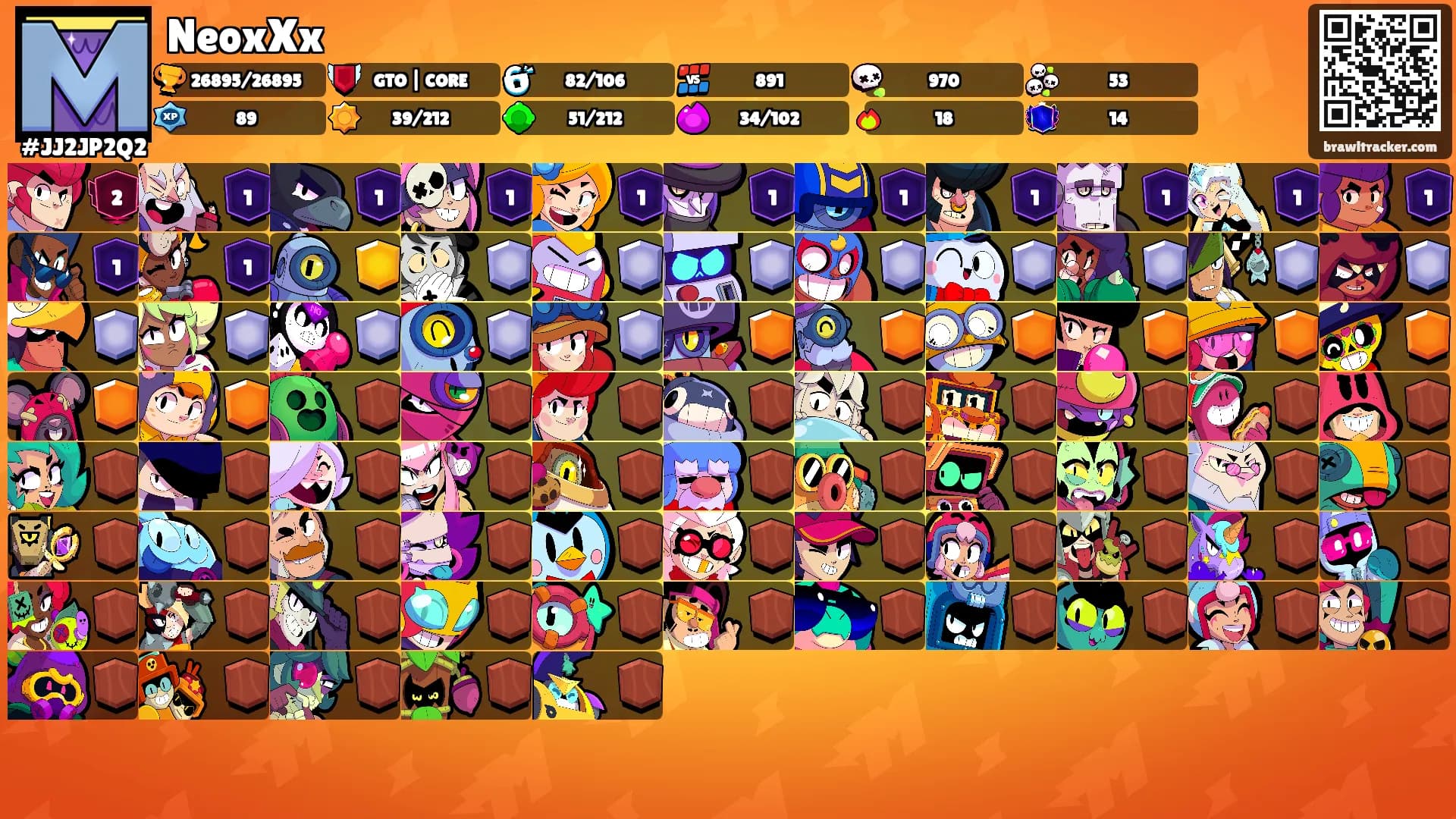 NeoxXx's Ranks