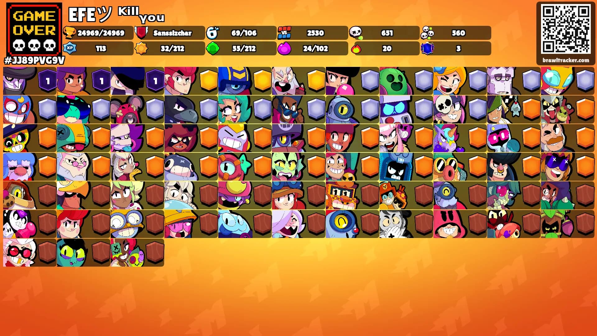 EFEツ ᴷⁱˡˡᵧₒᵤ's Ranks