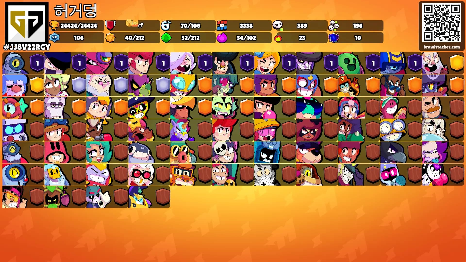 허거덩's Ranks