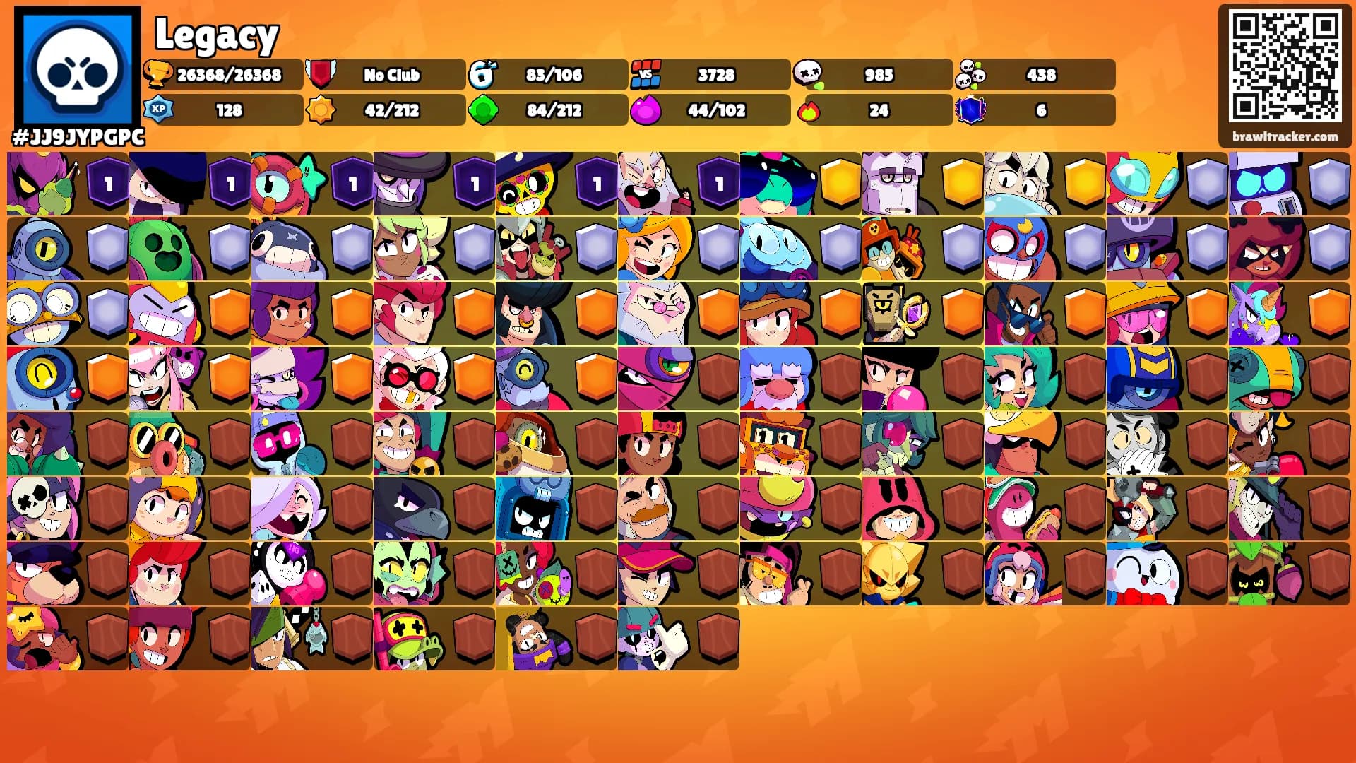 Legacy's Ranks