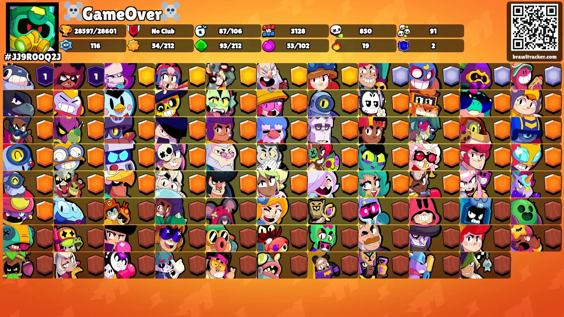 ☠️GameOver☠️'s Ranks