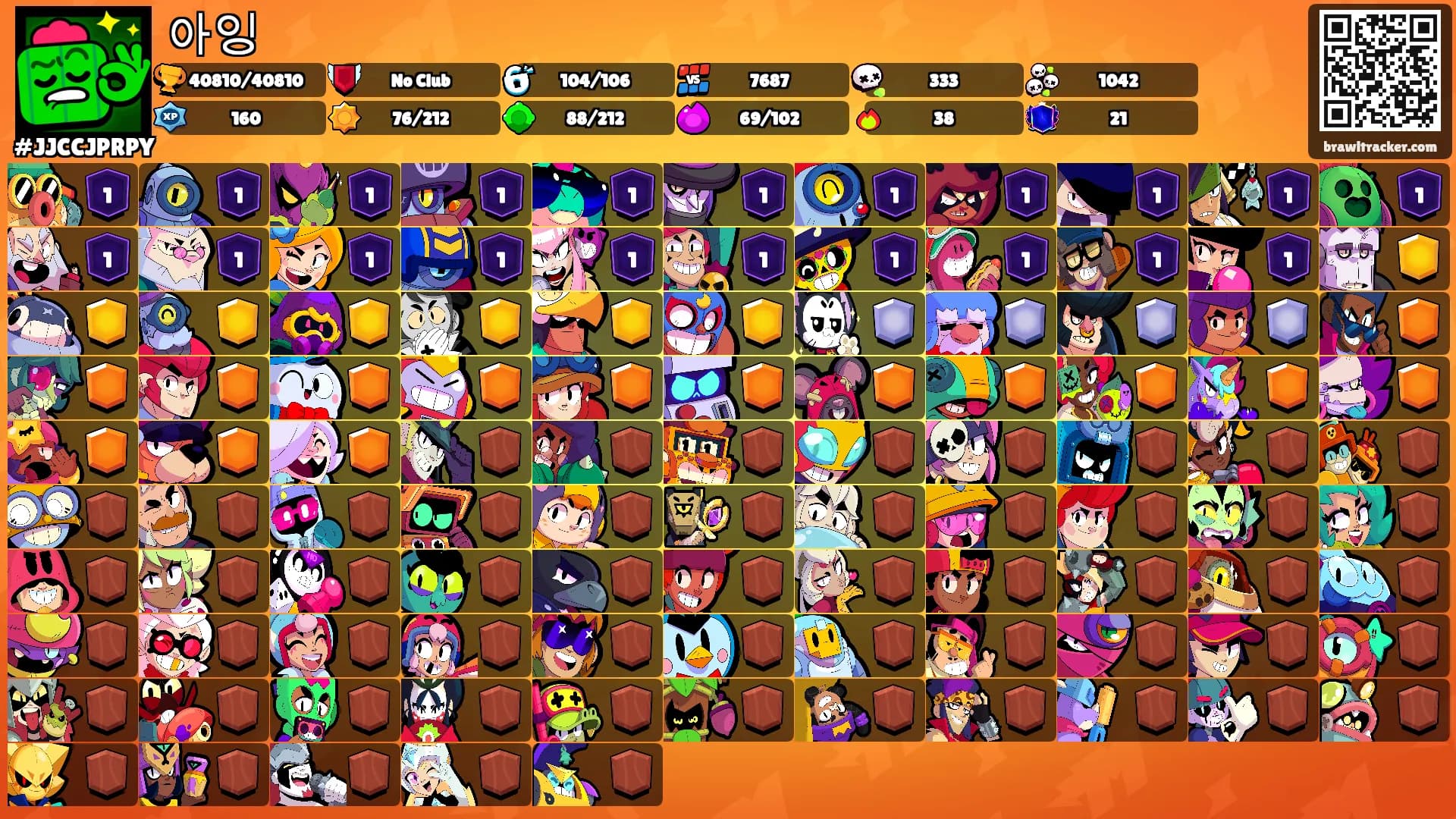 아잉's Ranks