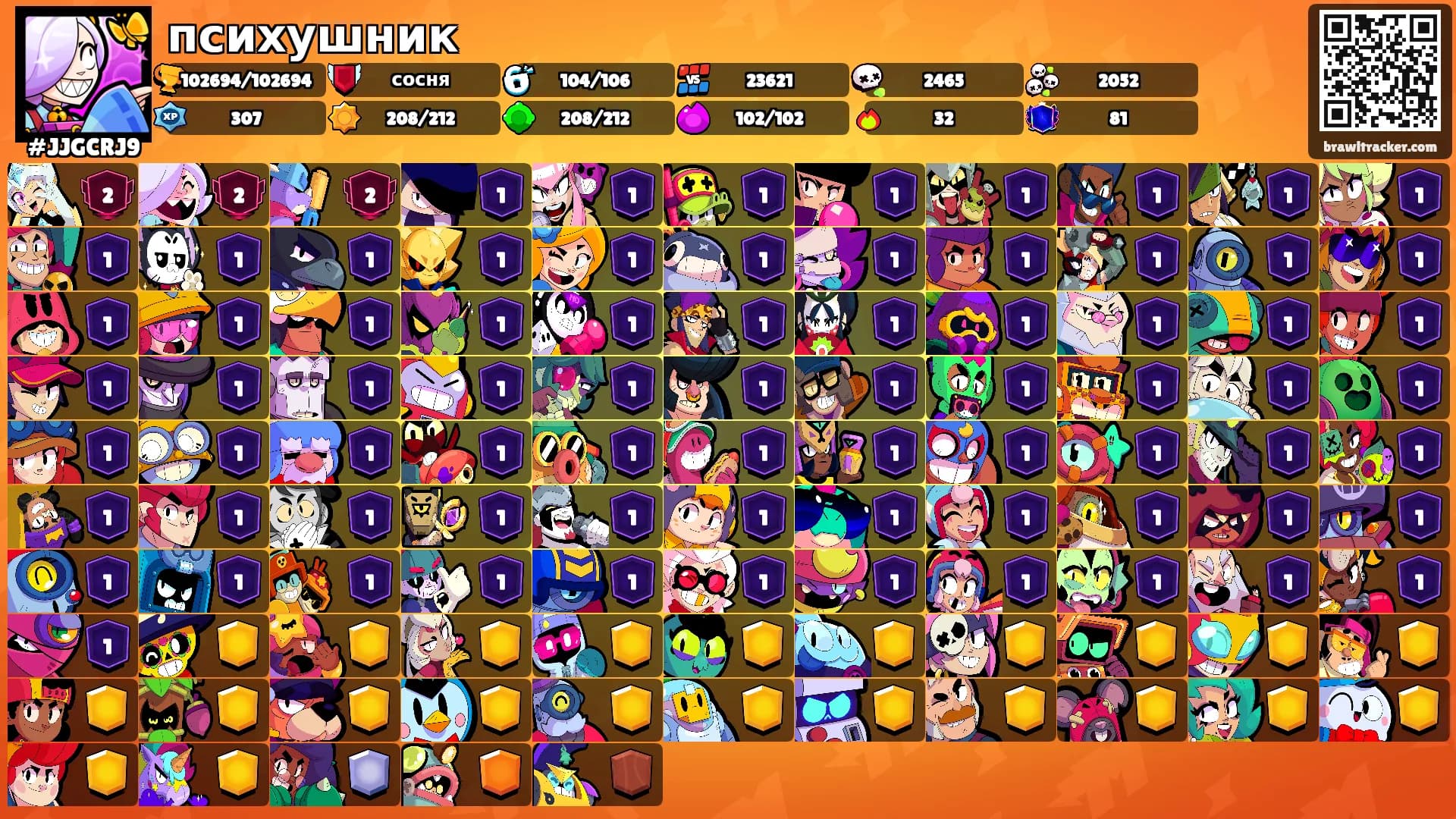 психушник's Ranks