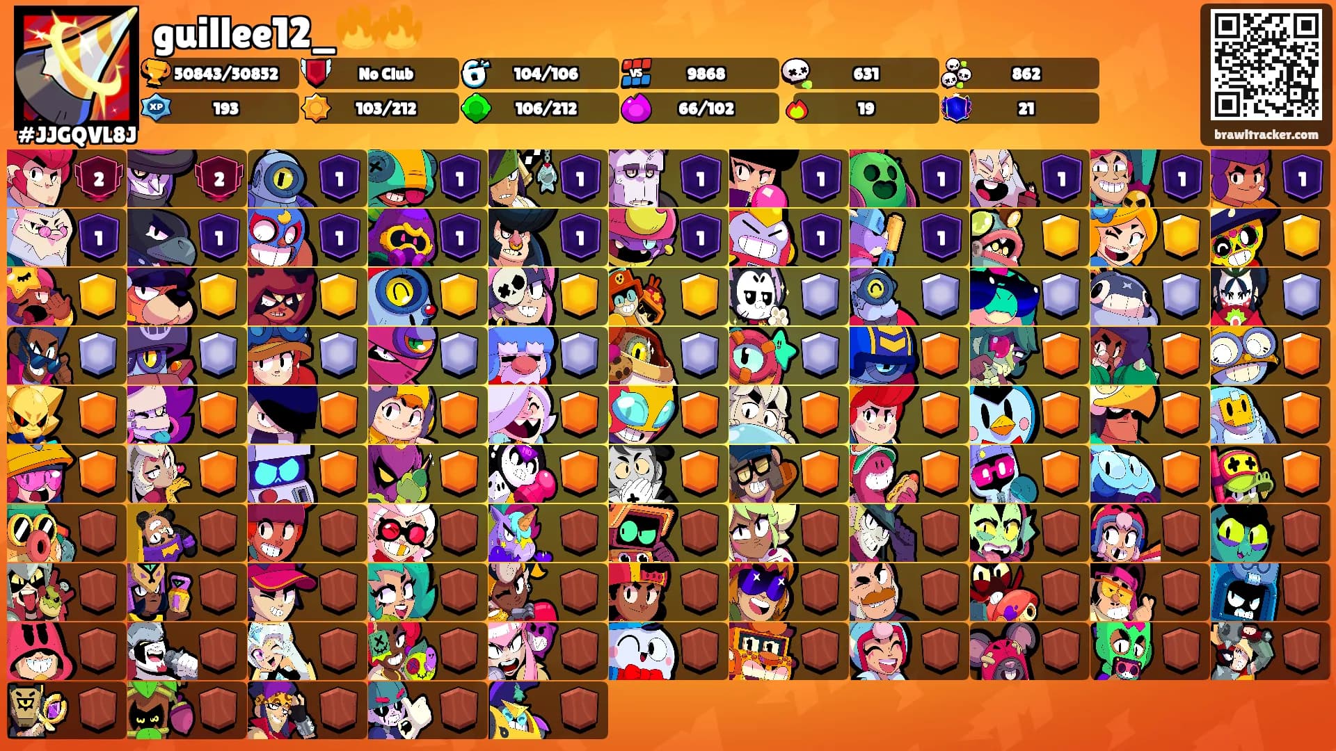 guillee12_🔥🔥's Ranks