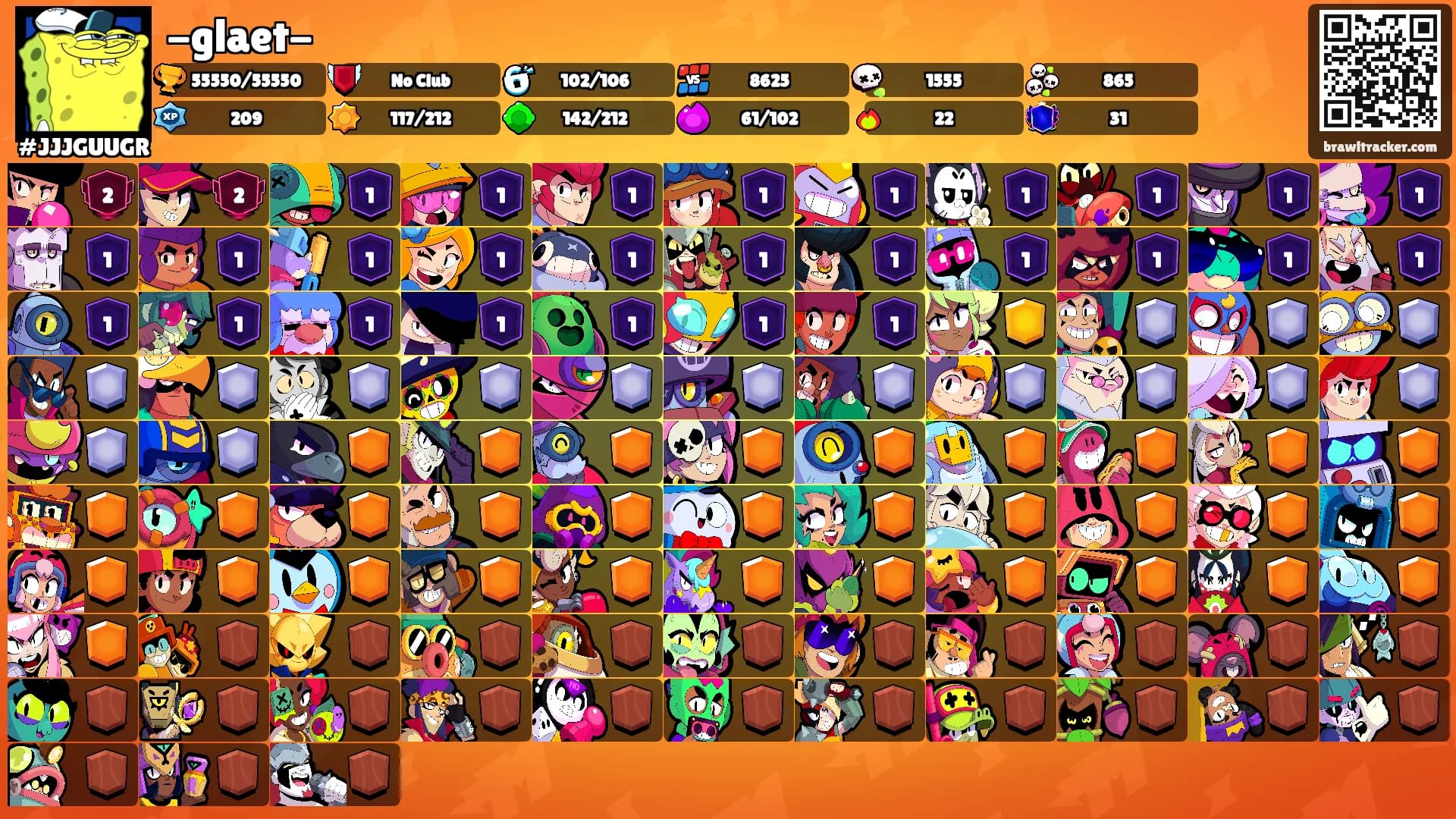 -glaet-'s Ranks