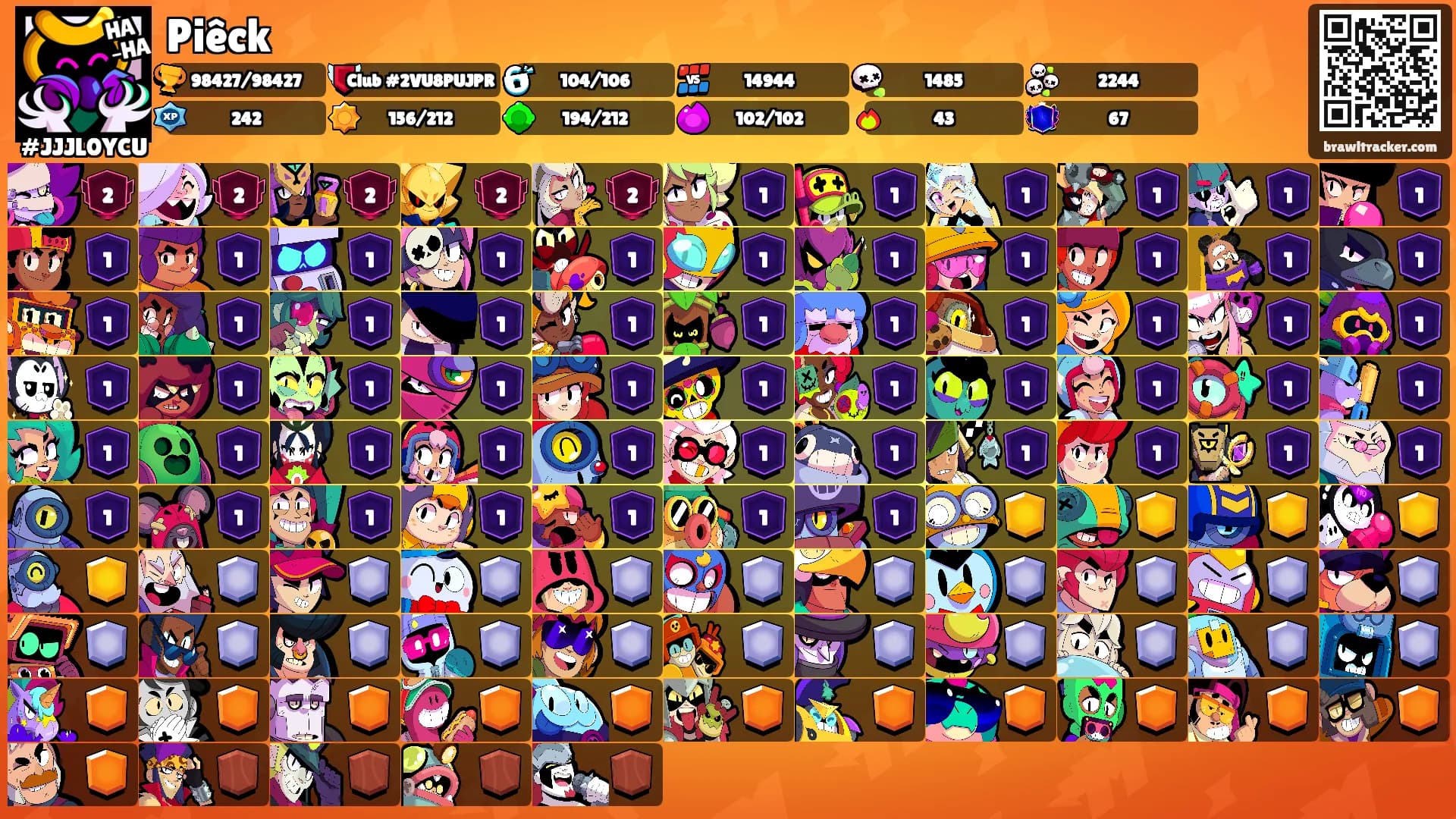 Piêck's Ranks