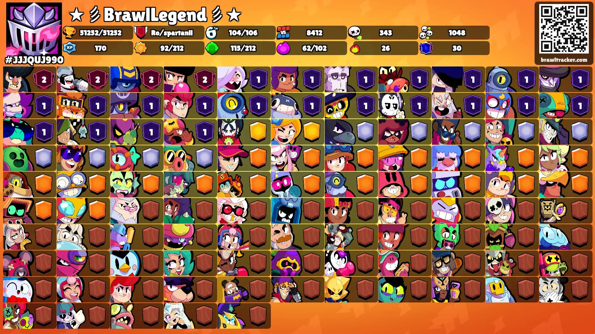★彡BrawlLegend彡★'s Ranks