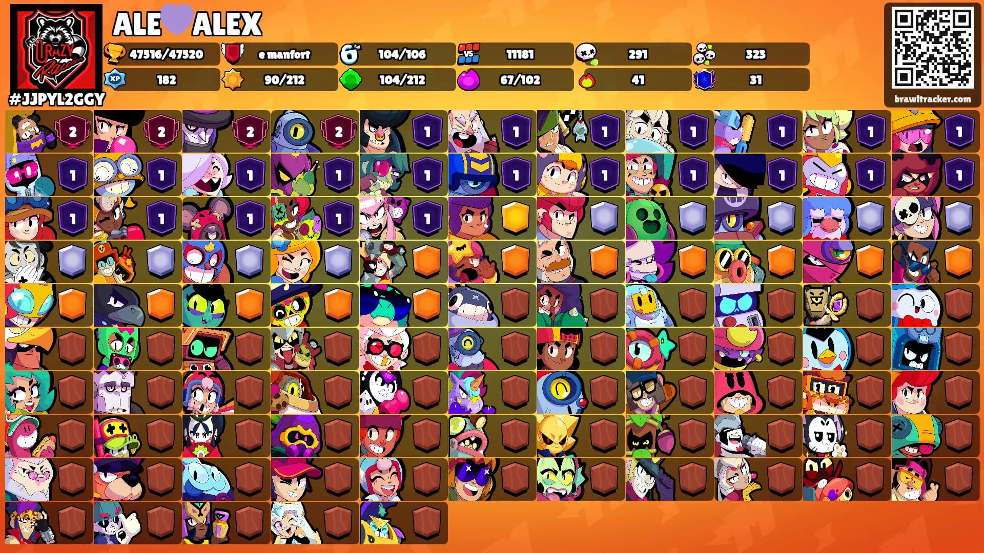 ALE💜ALEX's Ranks