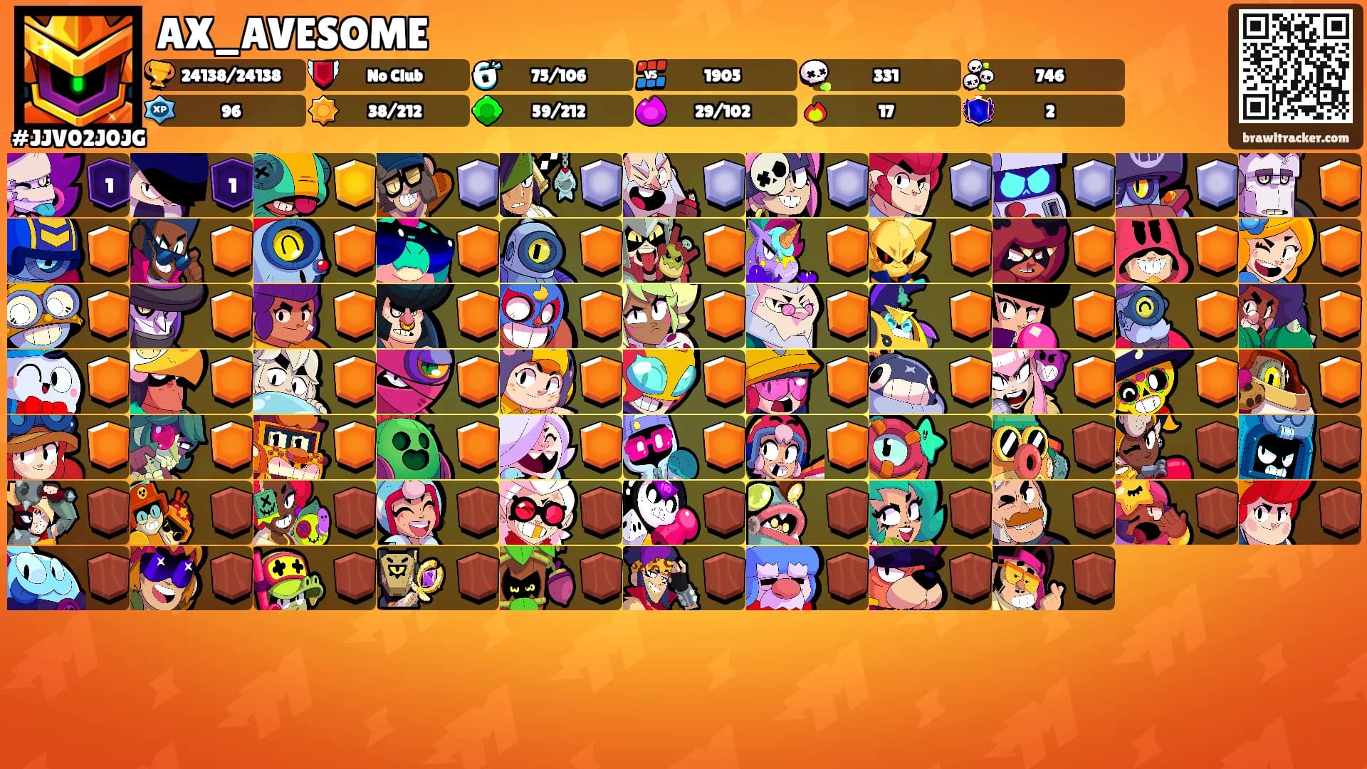 AX_AVESOME's Ranks