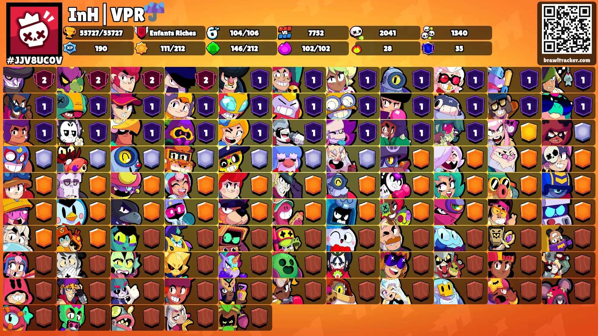 InH|VPR☔️'s Ranks