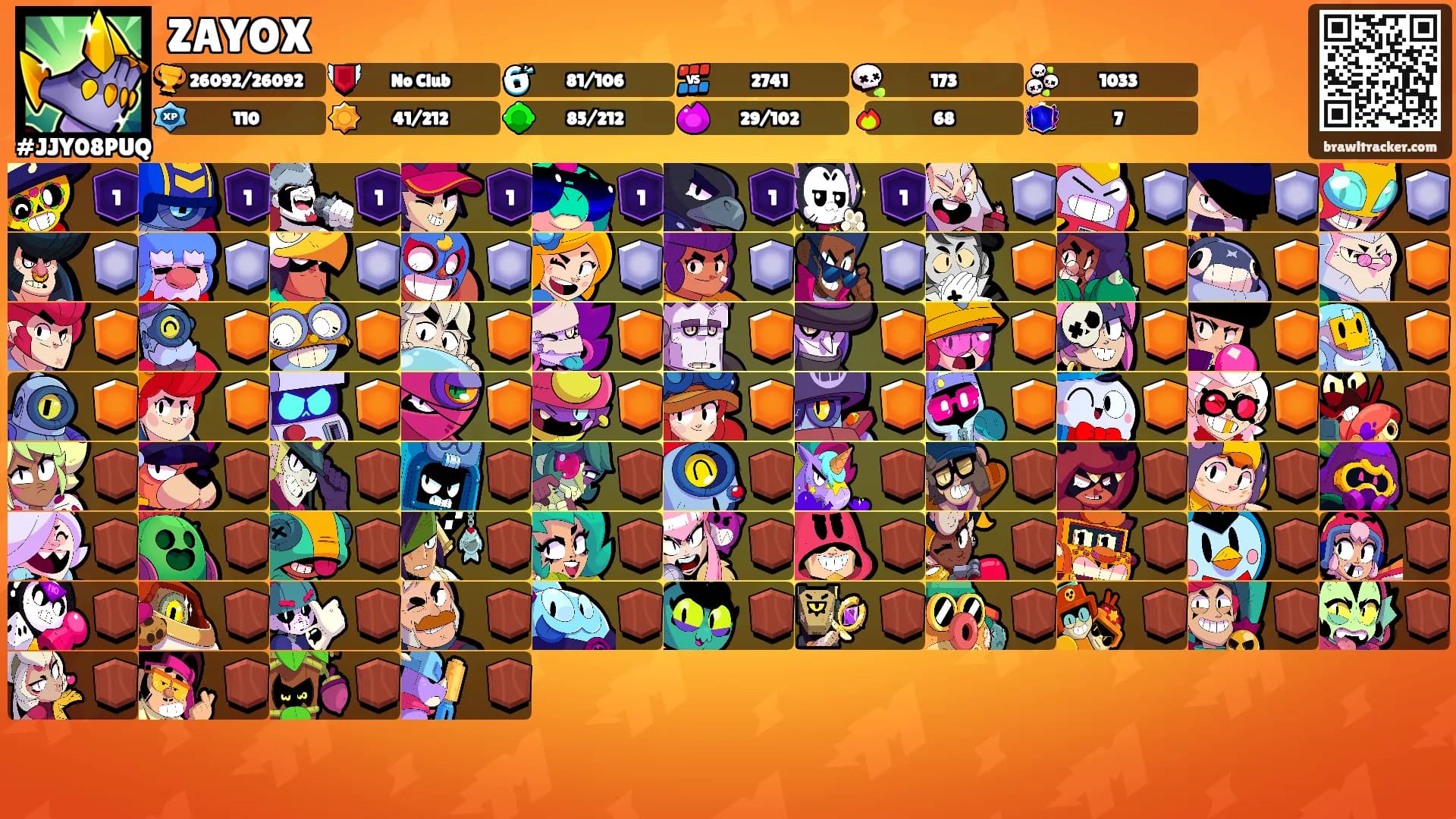 ZAYOX's Ranks