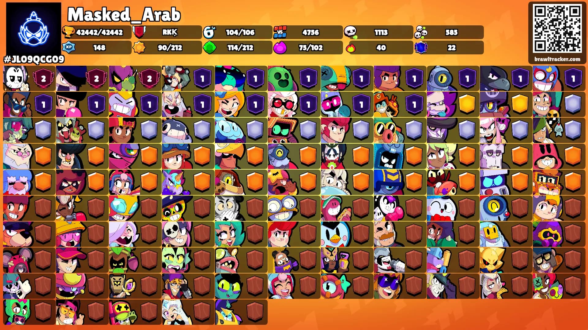 Masked_Arab's Ranks