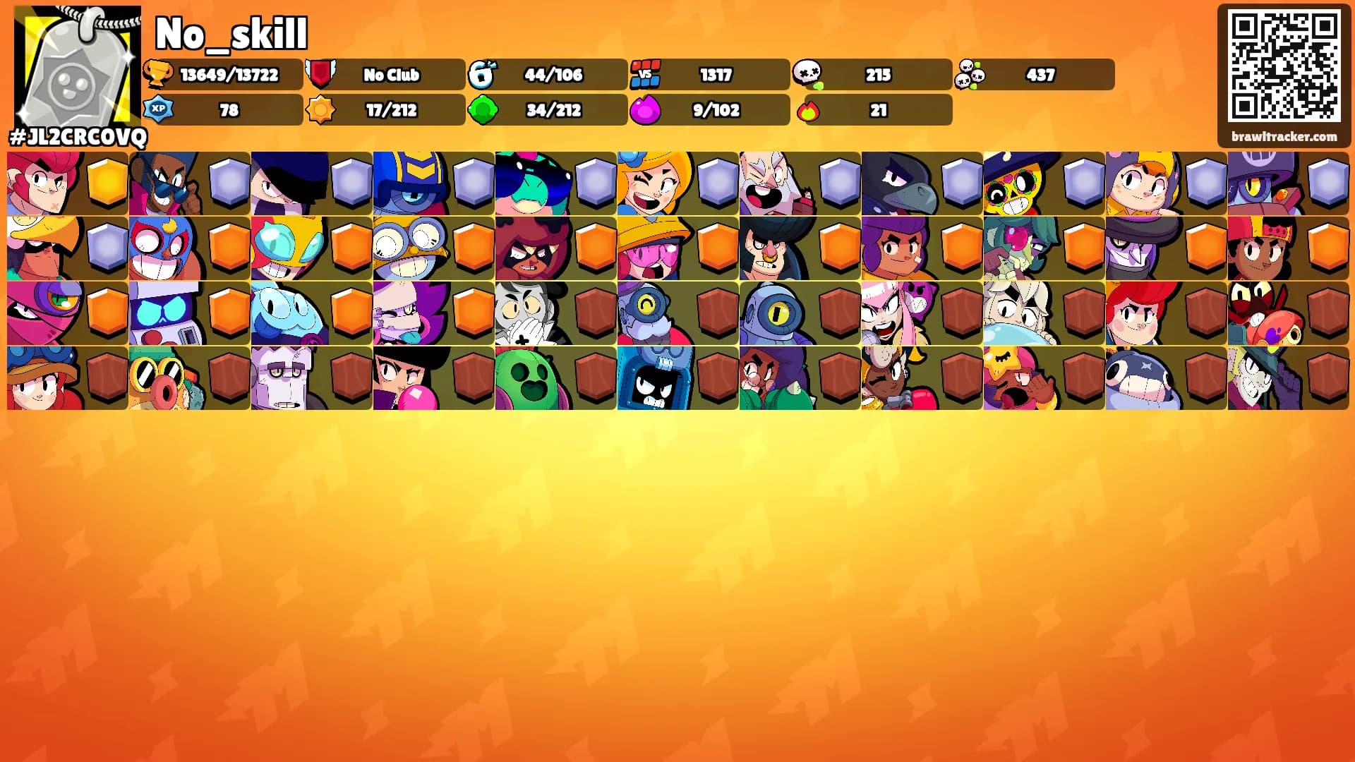 No_skill's Ranks